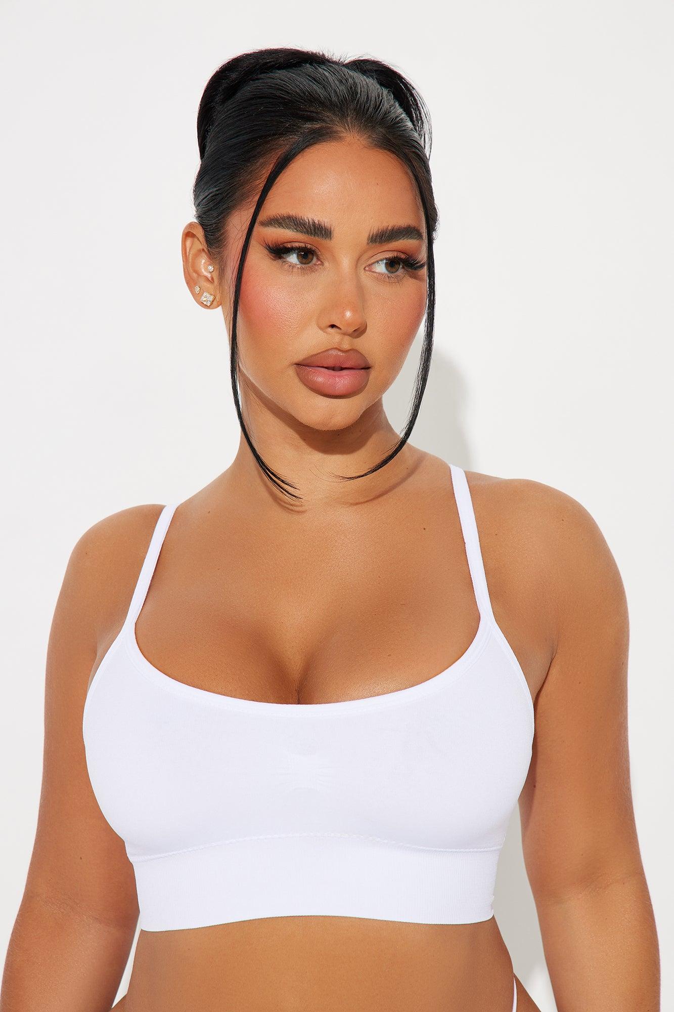 Easy Seamless Ruched Bra 2 Pack - White/combo Product Image