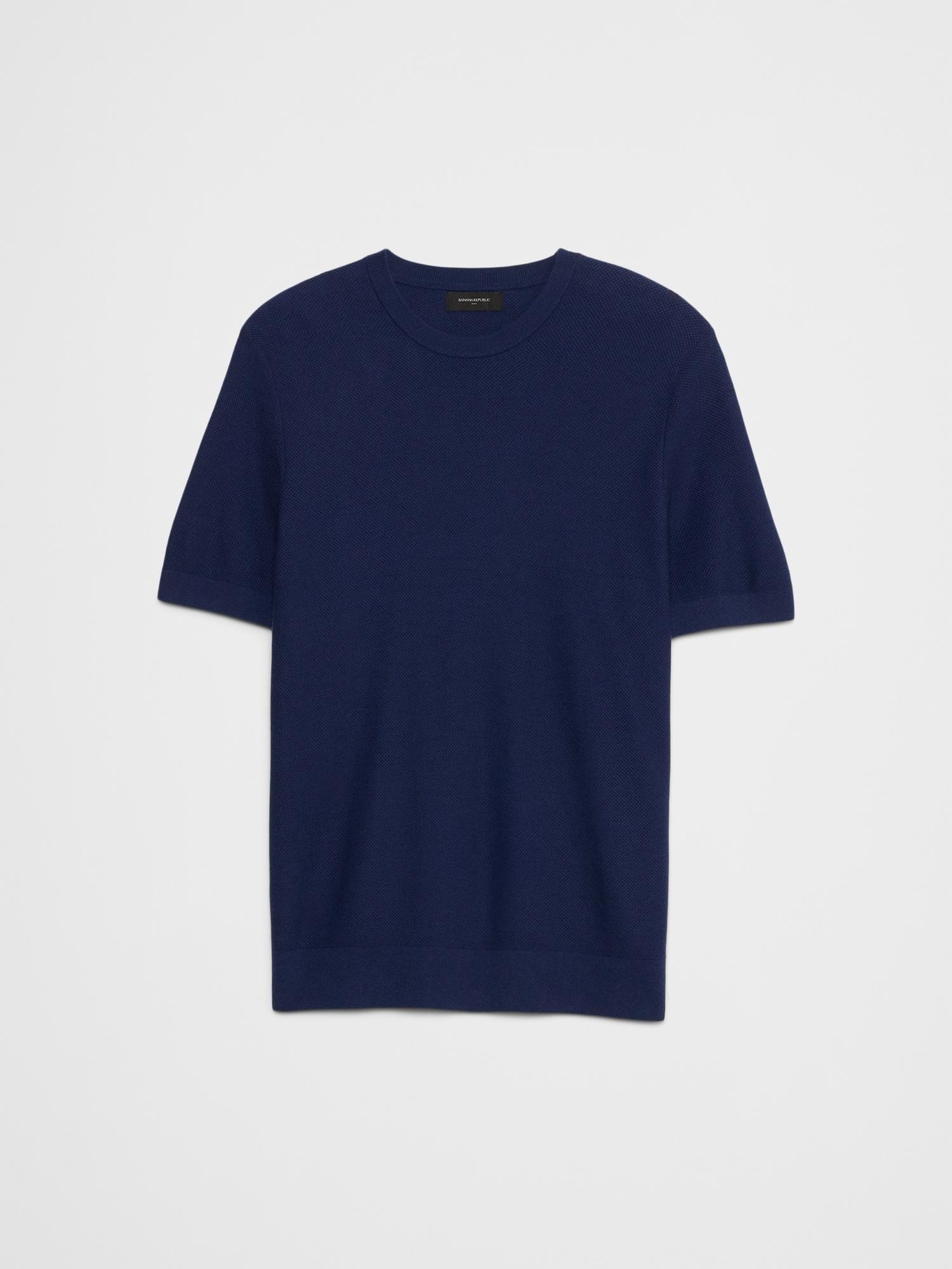 Textured Sweater T-Shirt Product Image