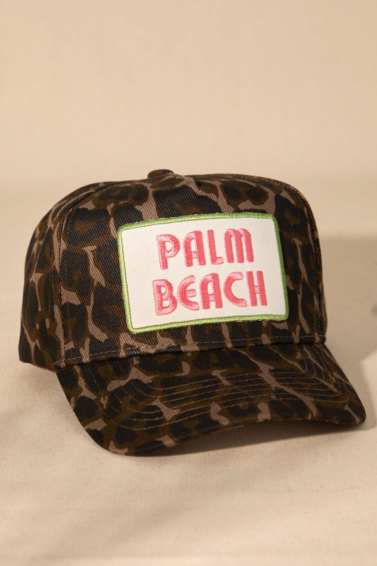 Leopard Palm Beach Trucker Hat Product Image