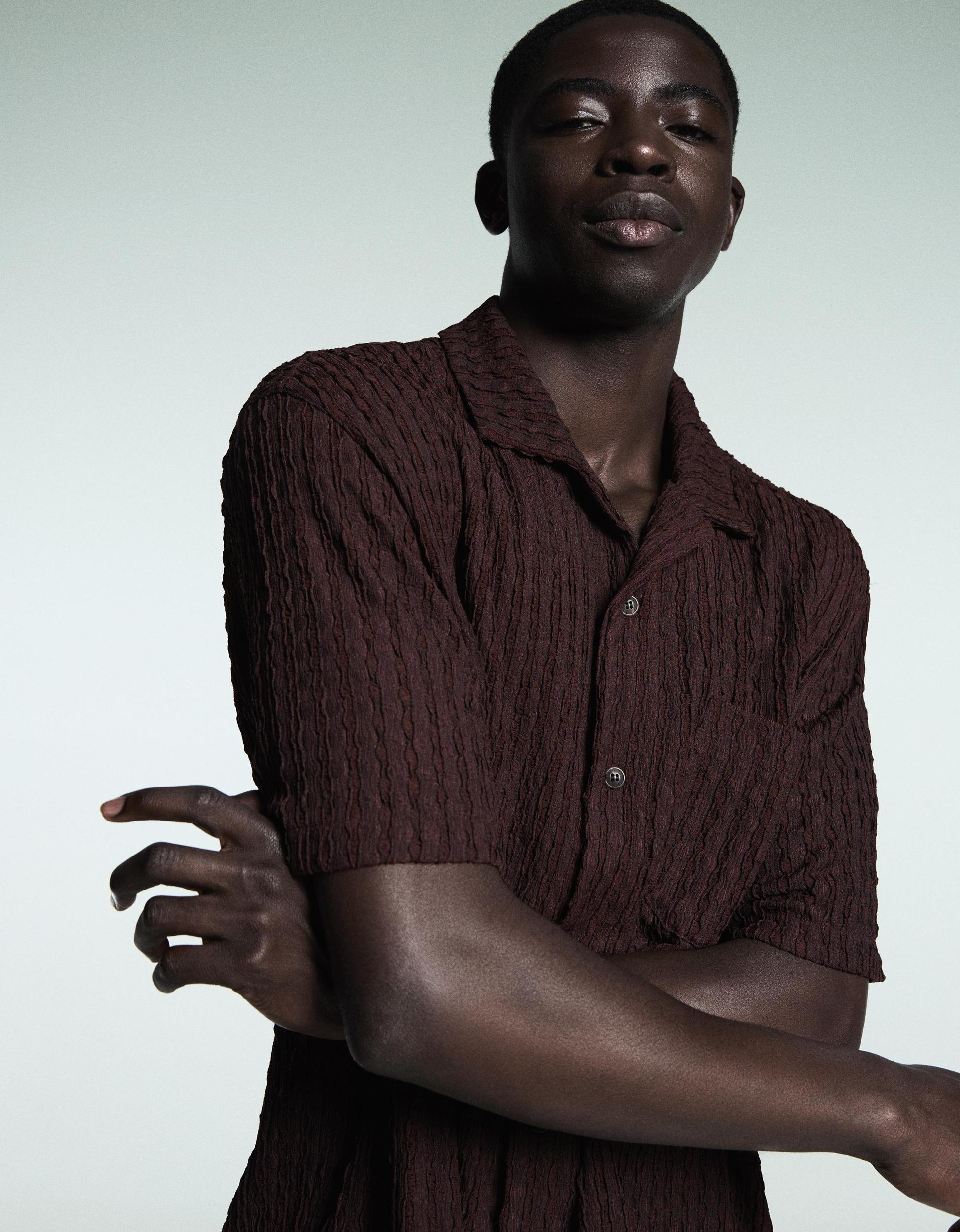 Rustic short sleeve shirt Product Image