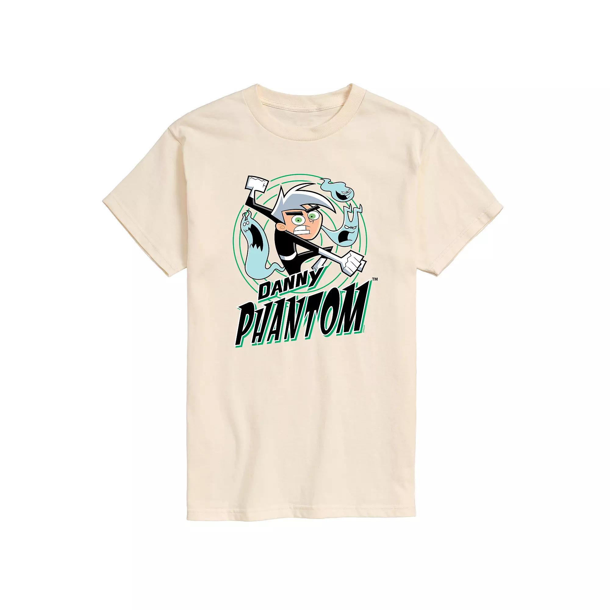 Men's Danny Phantom Ghost Logo Graphic Tee,  Product Image