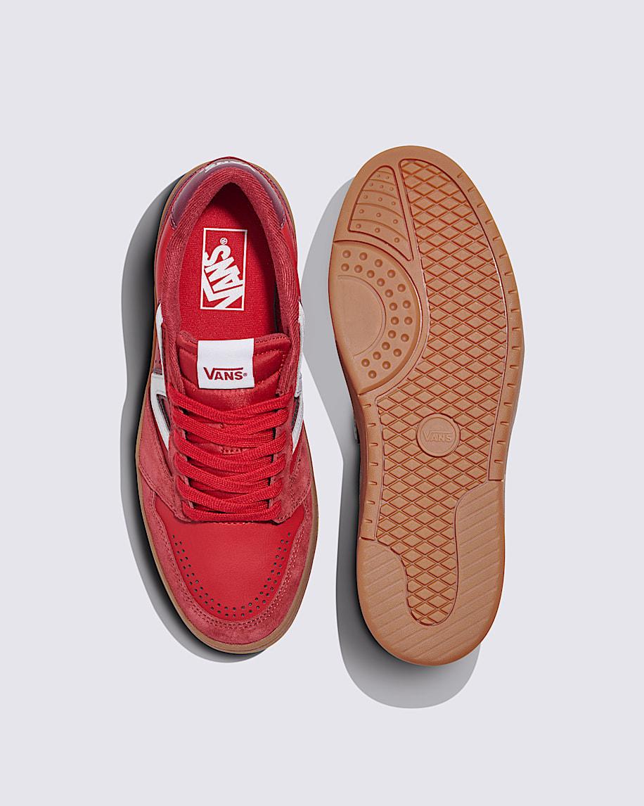 Lowland 2.0 Shoe in Sun-Dried Tomato Red / Gum| Vans US Product Image