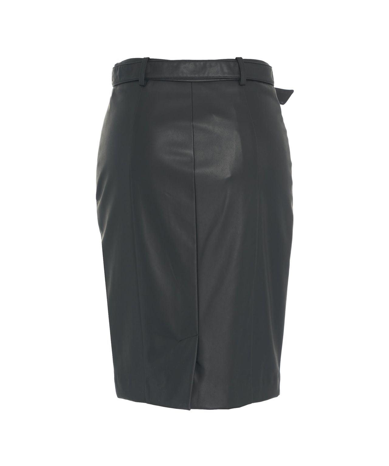 Pencil skirt in faux leather Product Image