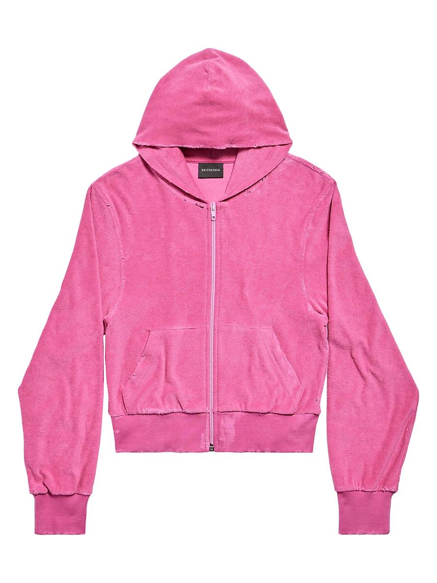 Womens Motel Zip-Up Fitted Hoodie Product Image