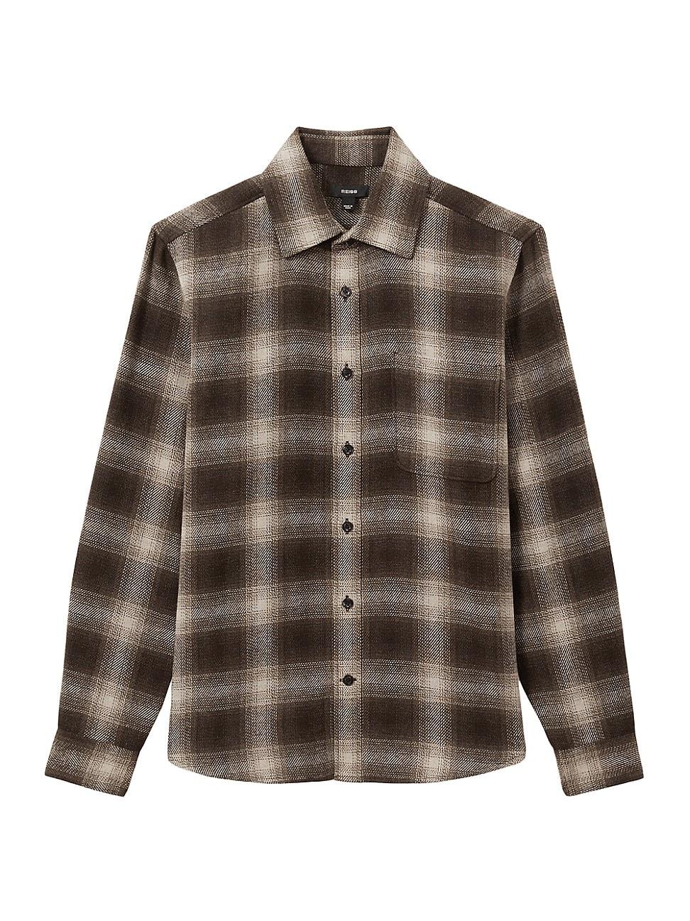 Mens Crosby Plaid Shirt Jacket Product Image