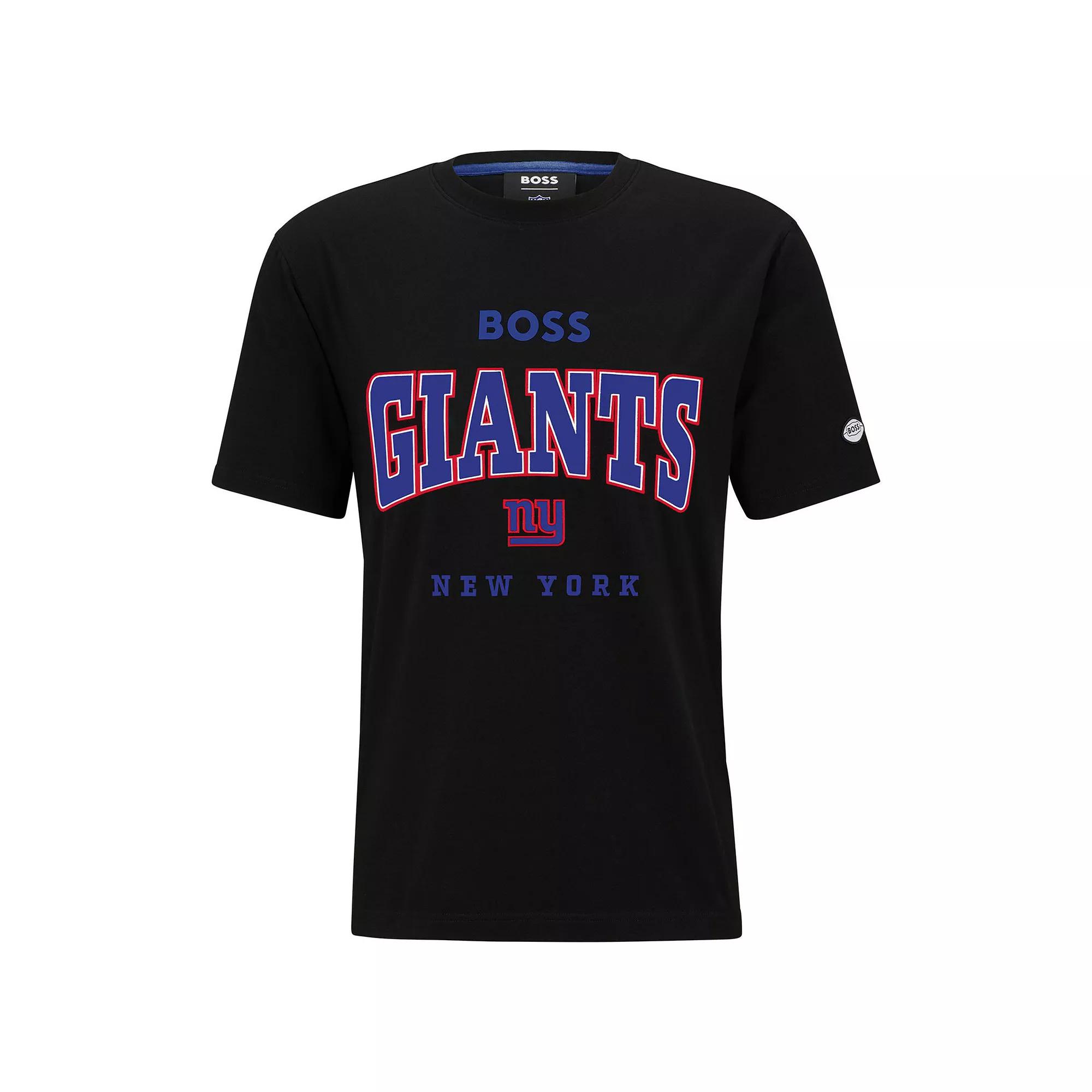 Men's BOSS X NFL Black New York Giants Huddle T-Shirt,  Product Image