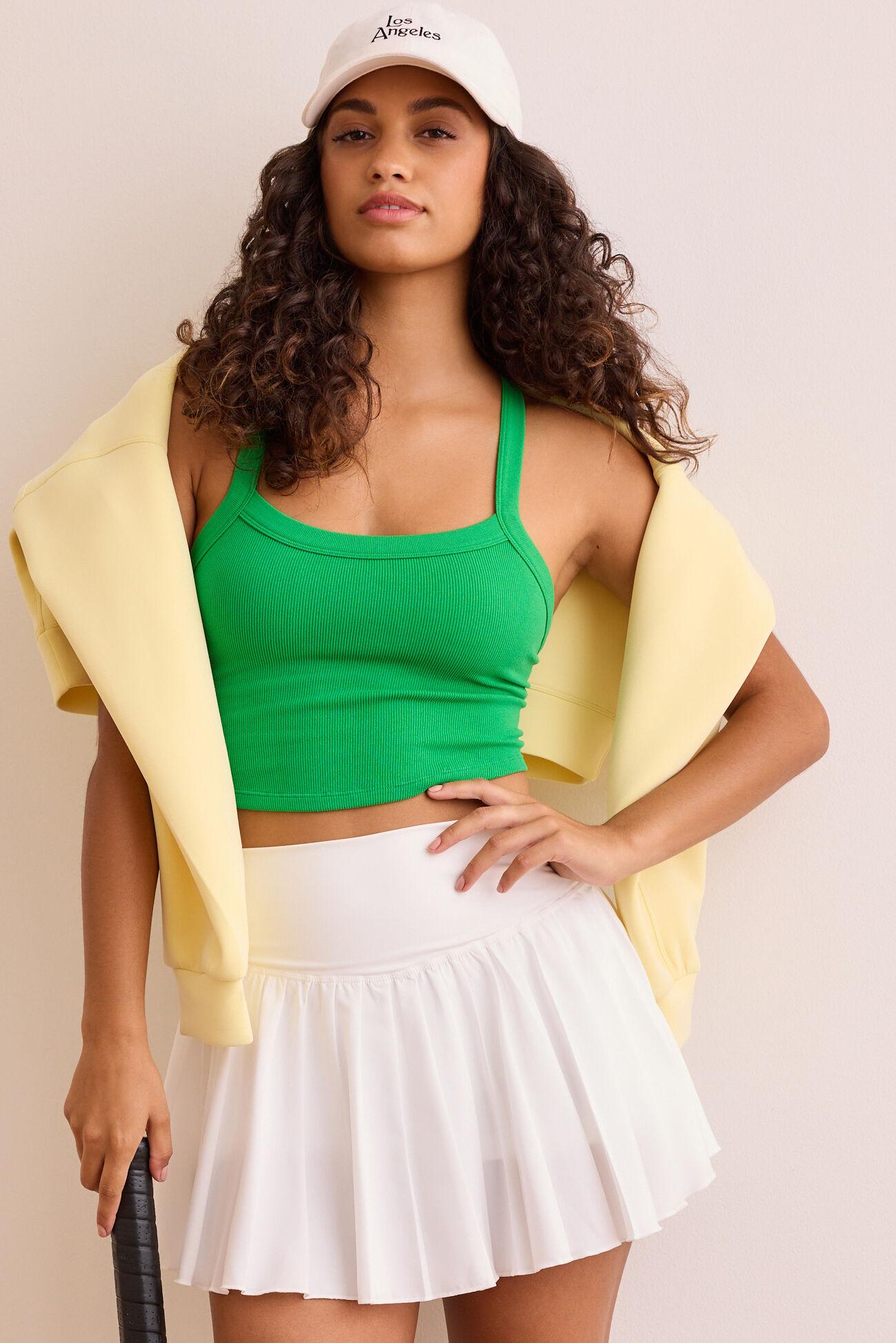 Midnight Scoop Neck Ribbed Tank Product Image