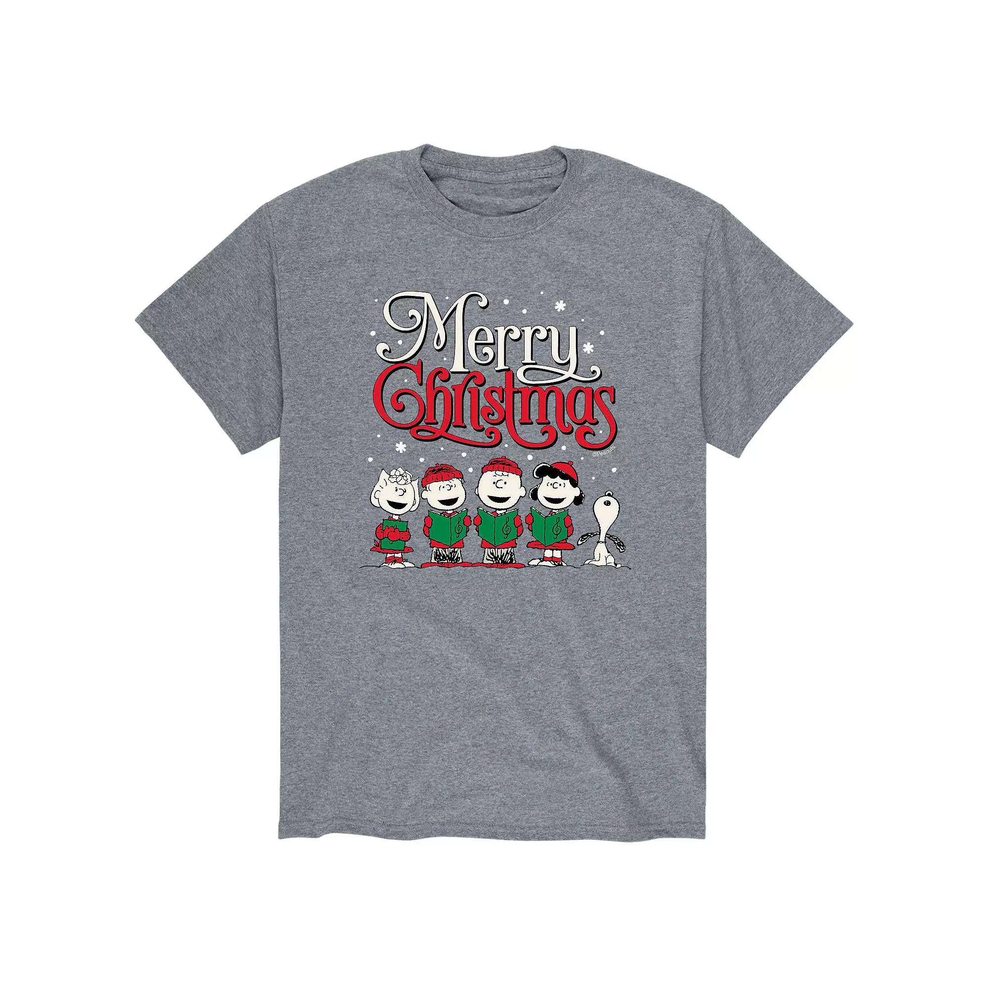 Men's Peanuts Merry Christmas Tee,  Product Image
