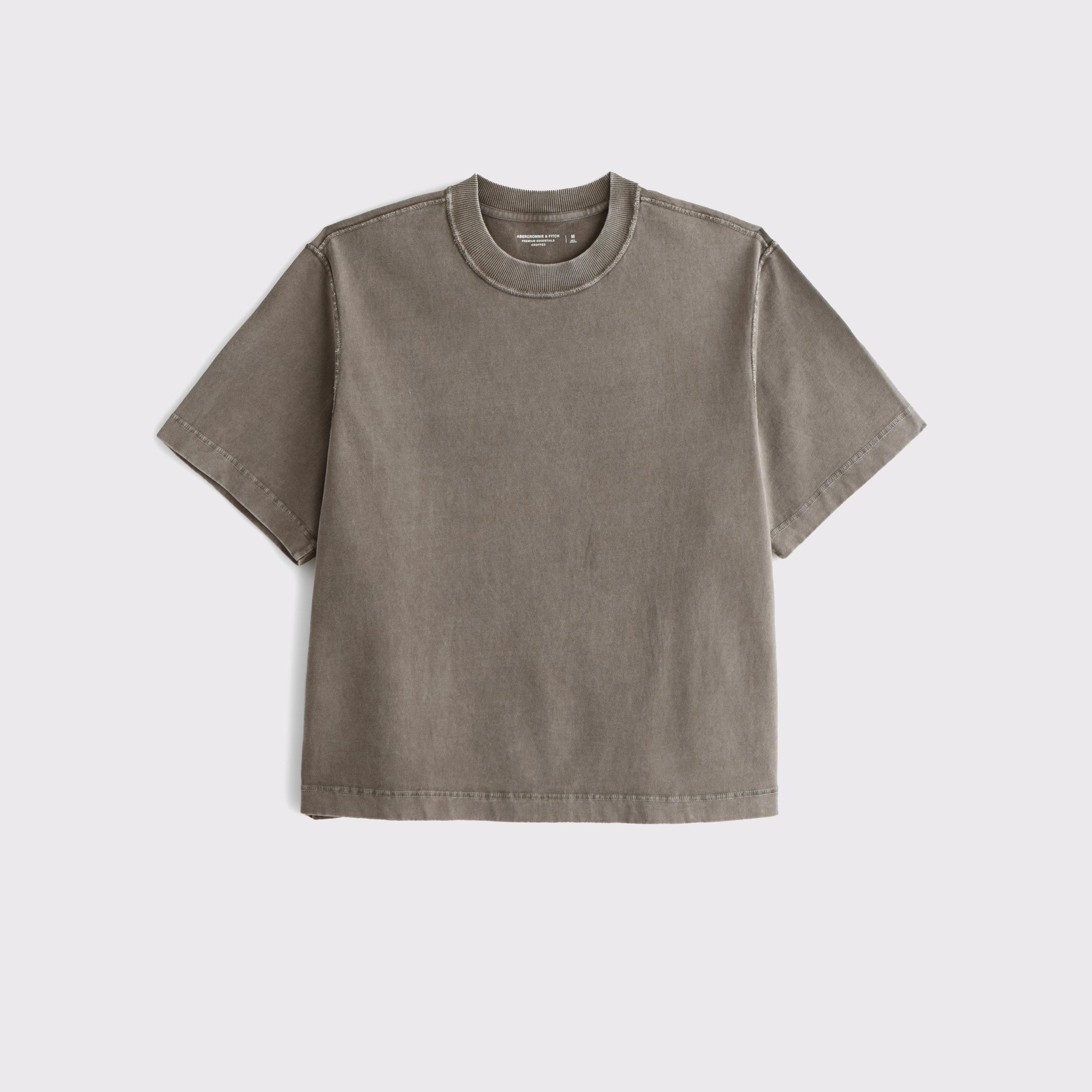 Premium Heavyweight Cropped Tee Product Image