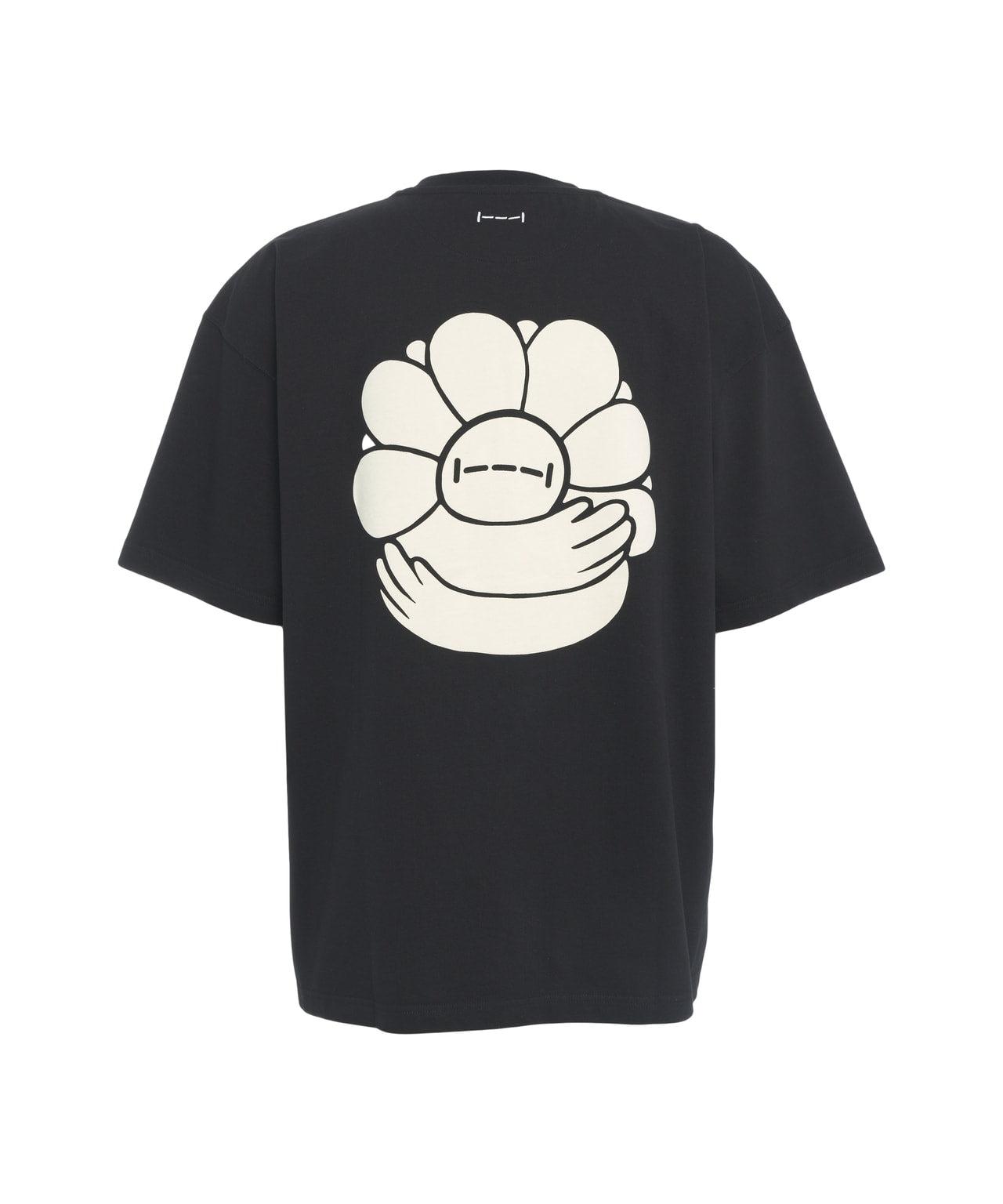 Oversize T-shirt with back print 'Dahlia' Product Image