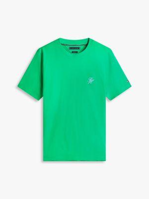 Embroidered Script Monogram T-Shirt Product Image