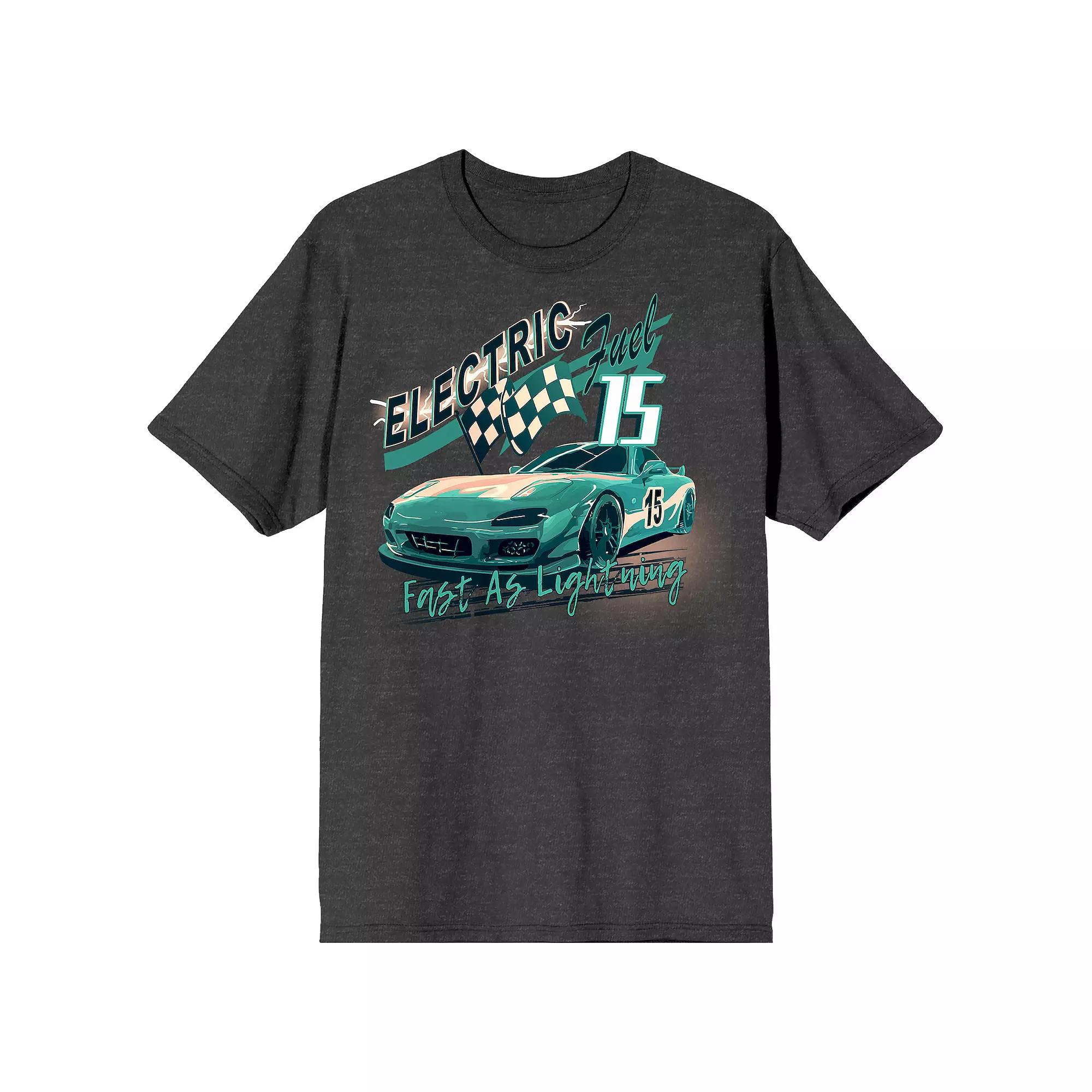 Men's Car Fanatic Race Car Checker Tee,  Product Image