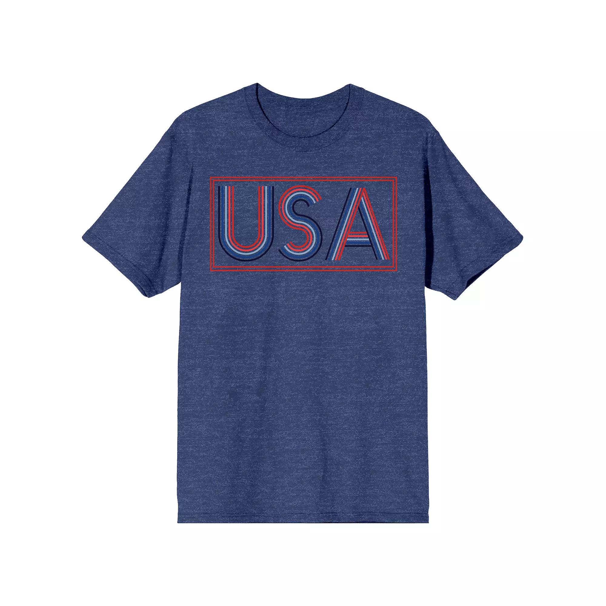 Men's Americana America Freedom Tee, Size: XL, Blue Product Image