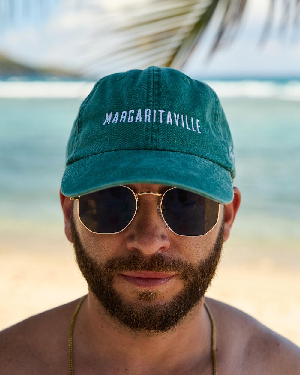Margaritaville - Green Dad Hat - Margaritaville by Kenny Flowers Embroidered Cap Product Image