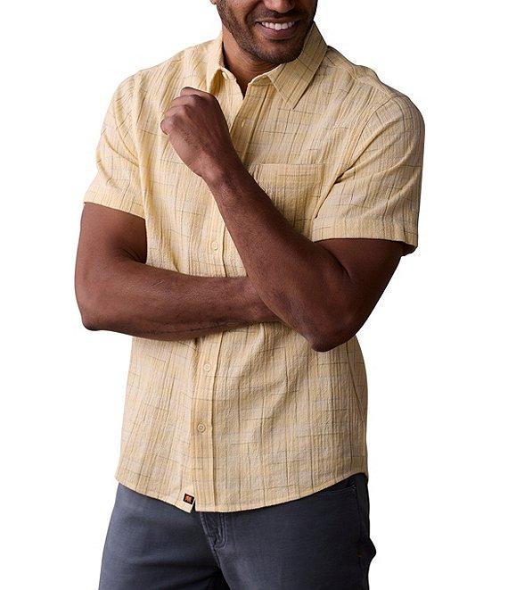 The Normal Brand Freshwater Pattern Short Sleeve Woven Shirt Product Image