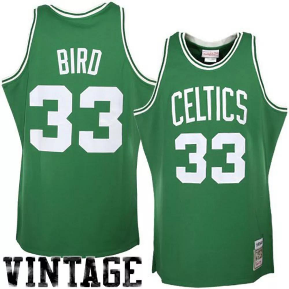 Men's Mitchell & Ness Larry Bird Kelly Green Boston Celtics 1985/86 Hardwood Classics Authentic Jersey,  Product Image