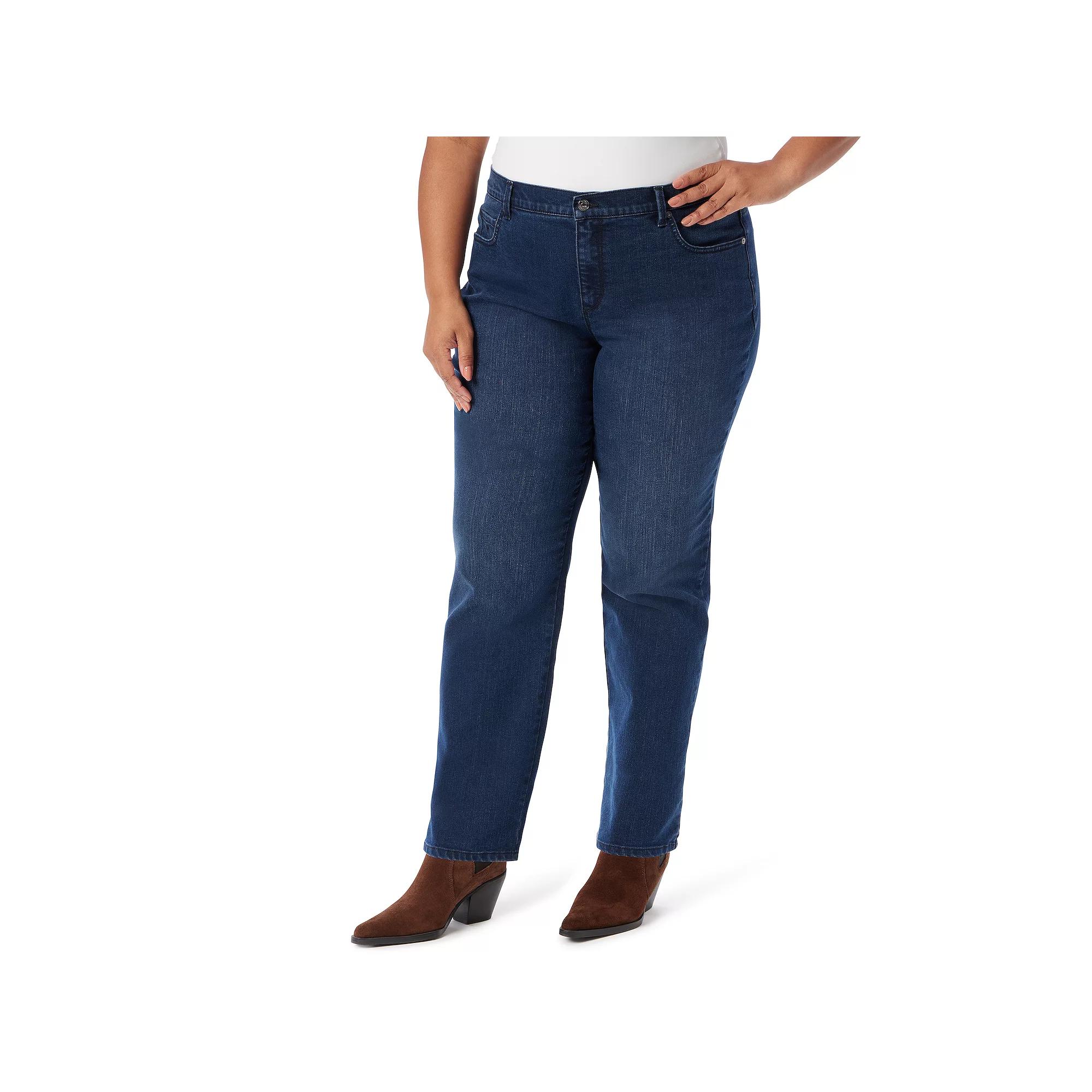 Plus Size Gloria Vanderbilt Amanda Classic Jeans, Women's, Size: 24W Short, Park City Product Image