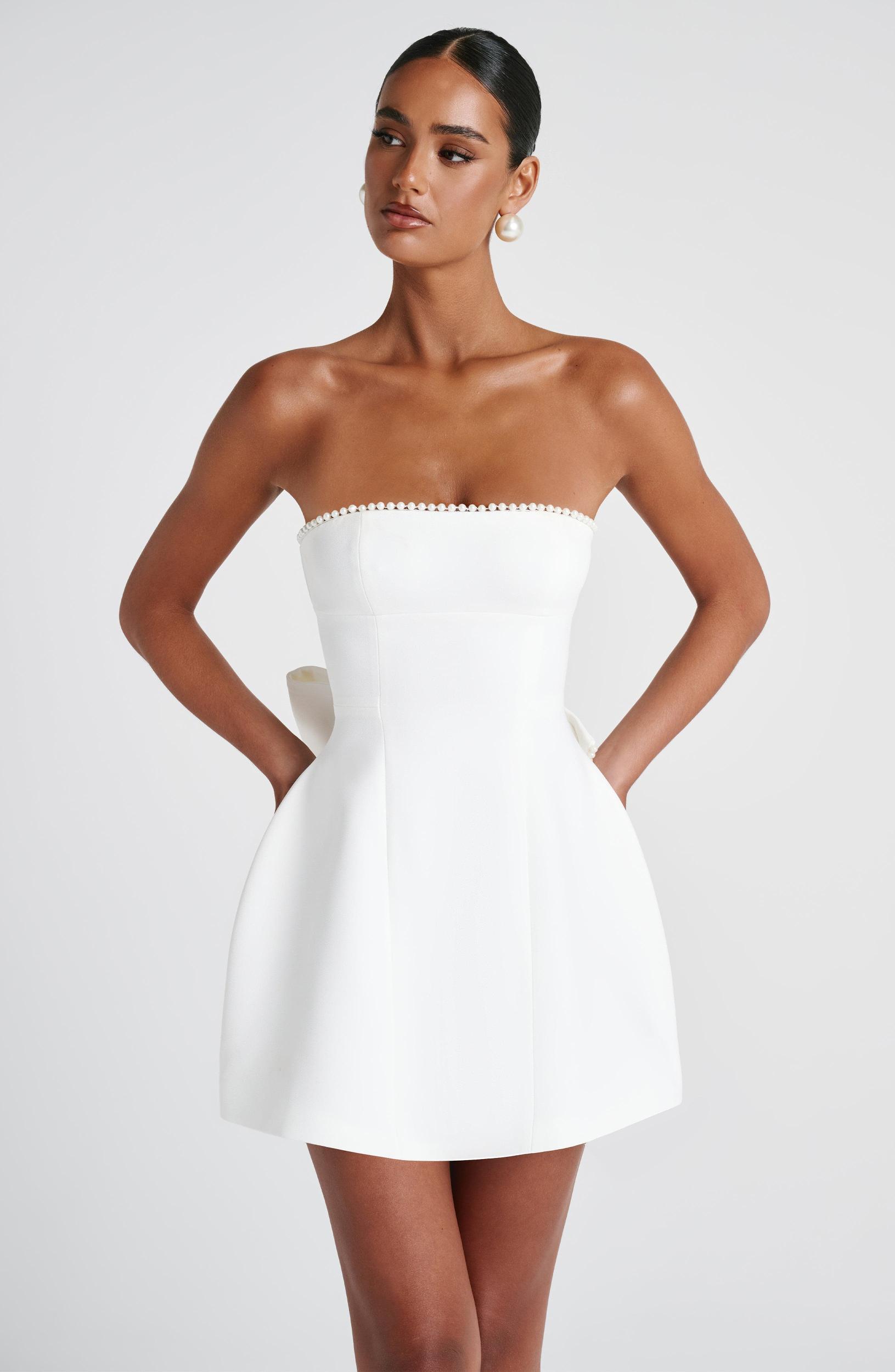 Suni Mini Dress - Ivory Product Image