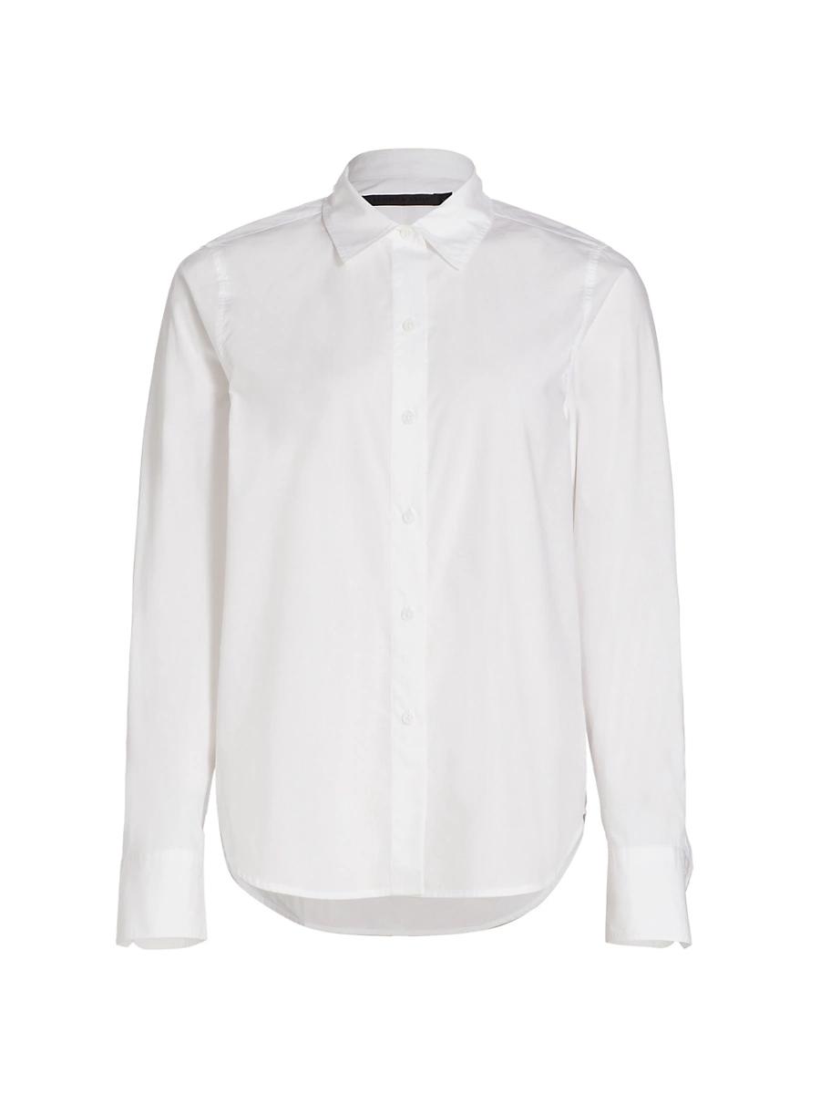 Womens Classic Cotton Shirt Product Image