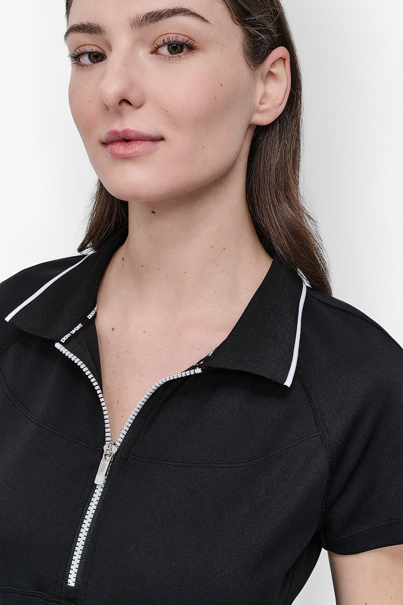 MINI ZIP POLO DRESS Product Image