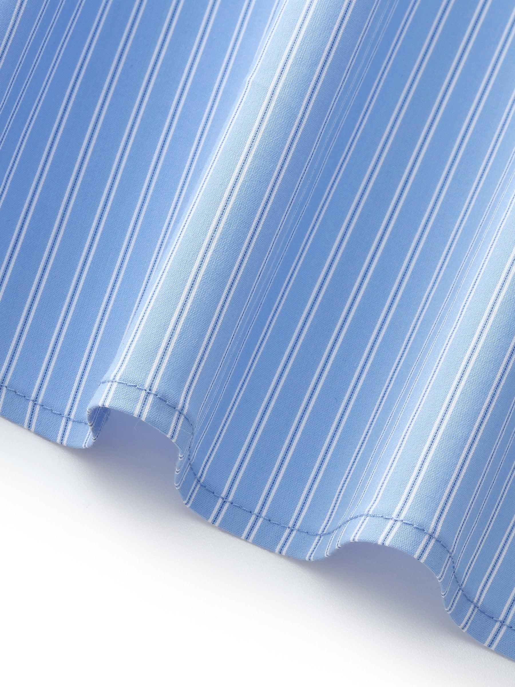 Color Block Stripe Women Oversized Shirt Product Image