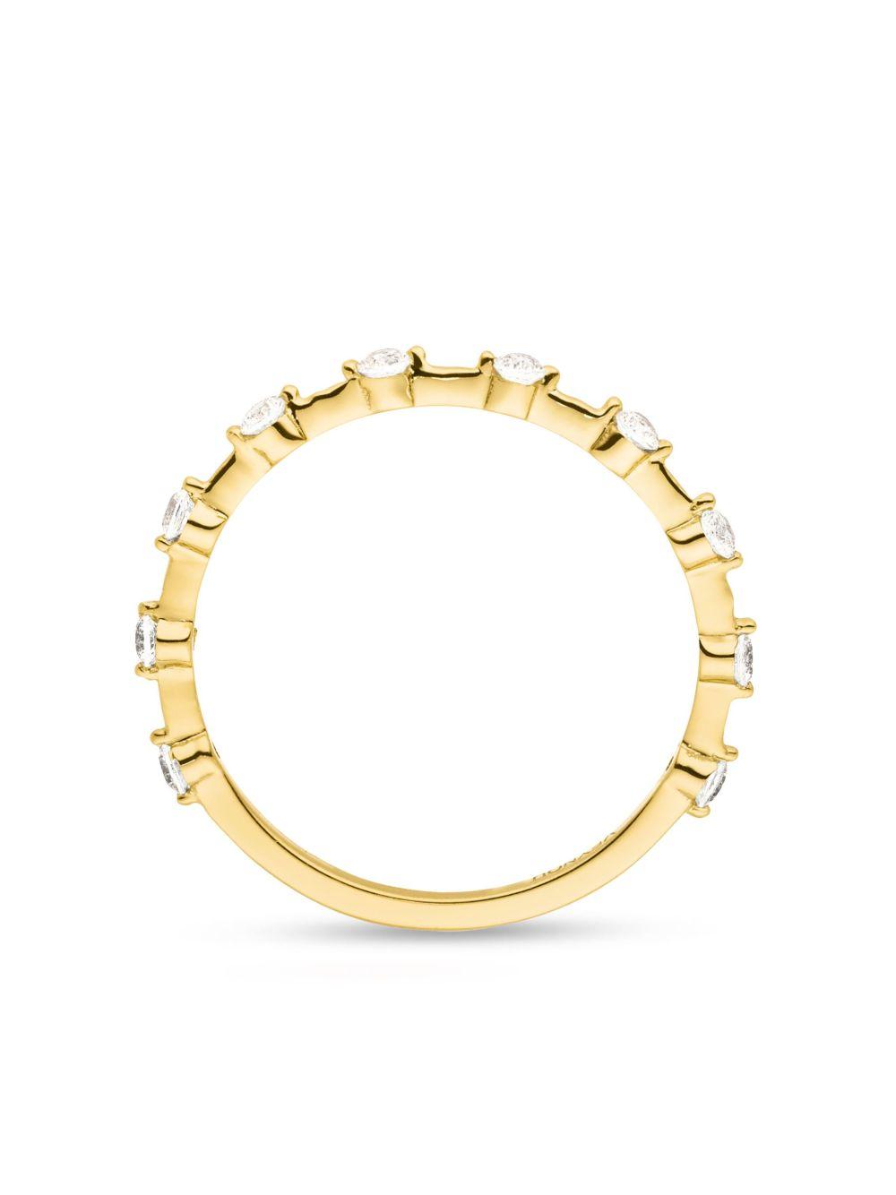 14kt yellow gold Daisy diamond ring Product Image