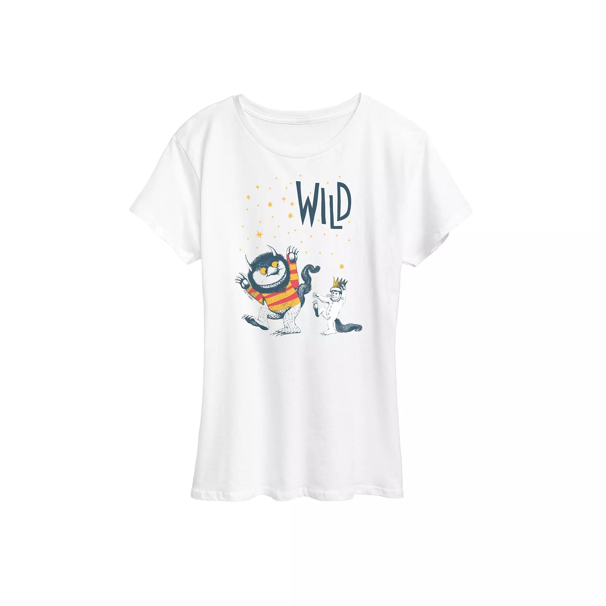 Women's Where The Wild Things Are Wild One Graphic Tee,  Product Image