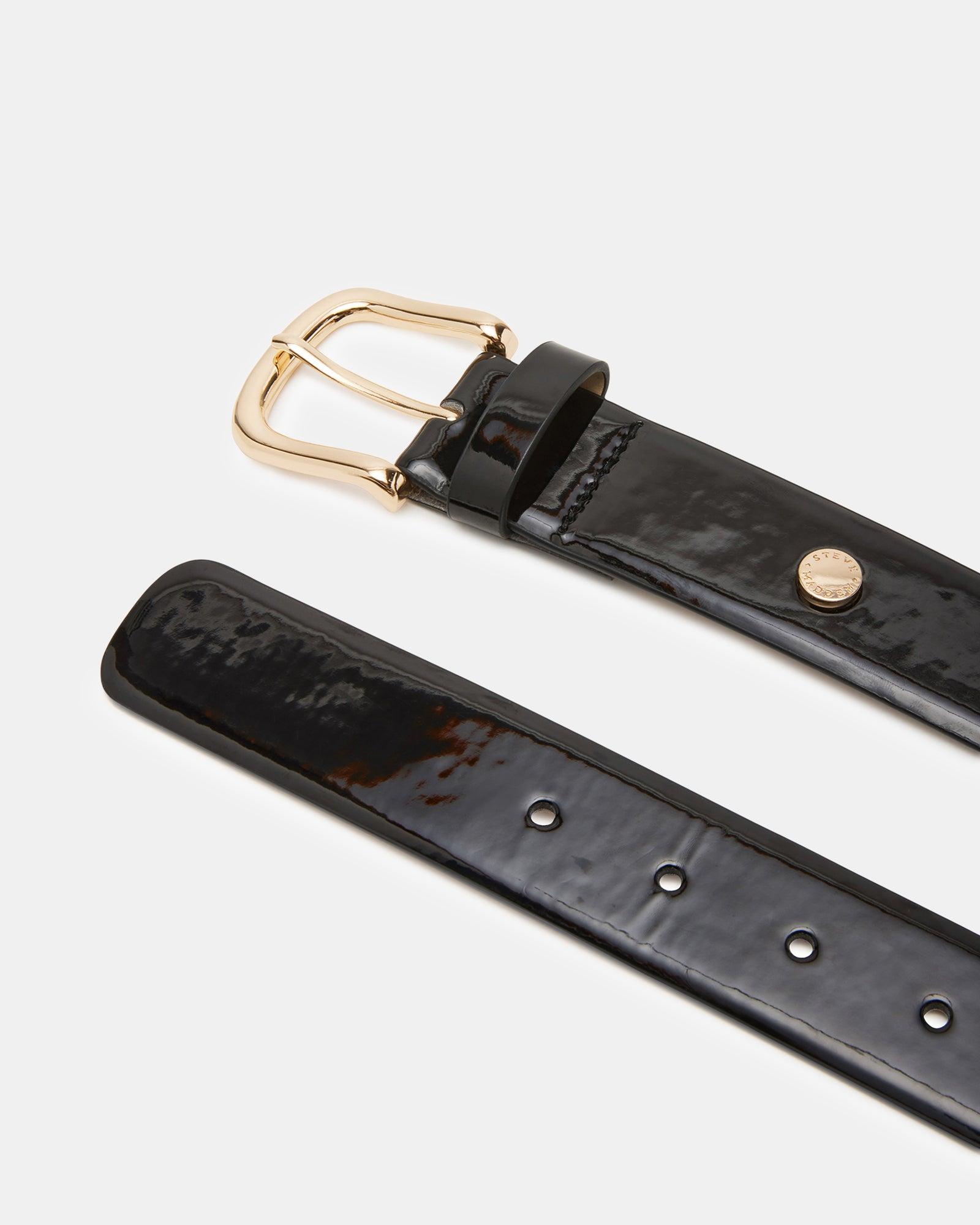 CLASSIC PATENT BELT BLACK Female Product Image