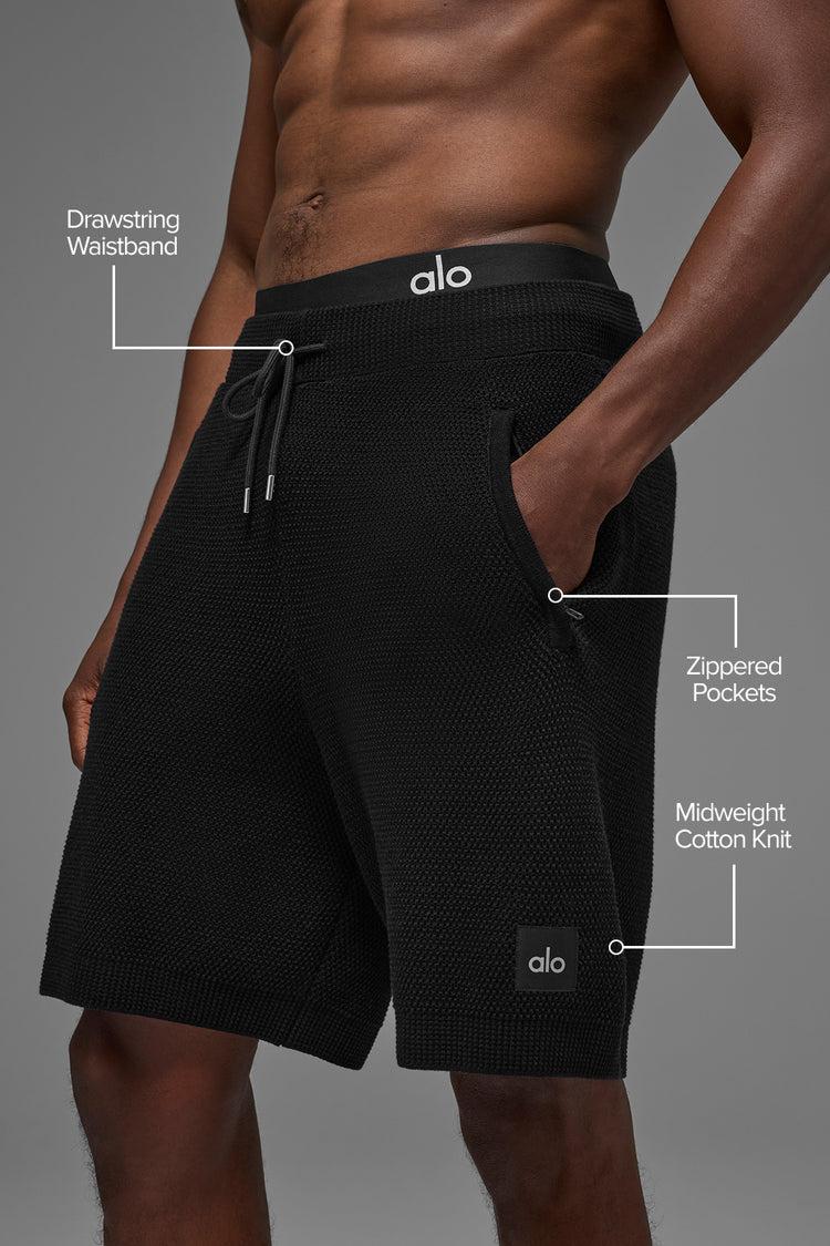 7" Sports Club Sweater Knit Short - Black Product Image