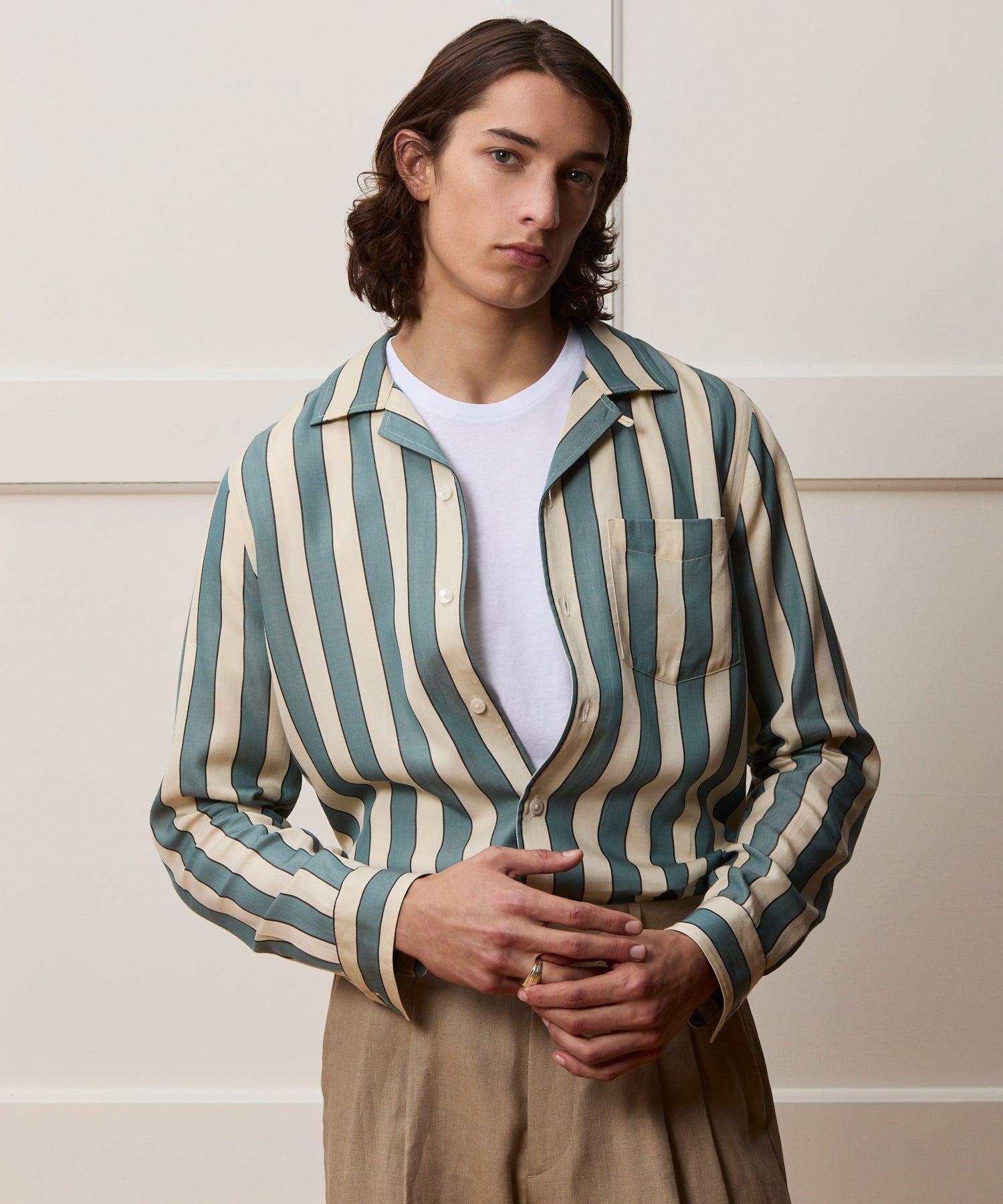 Silk-Cashmere Ribbed Montauk Sweater Polo Product Image