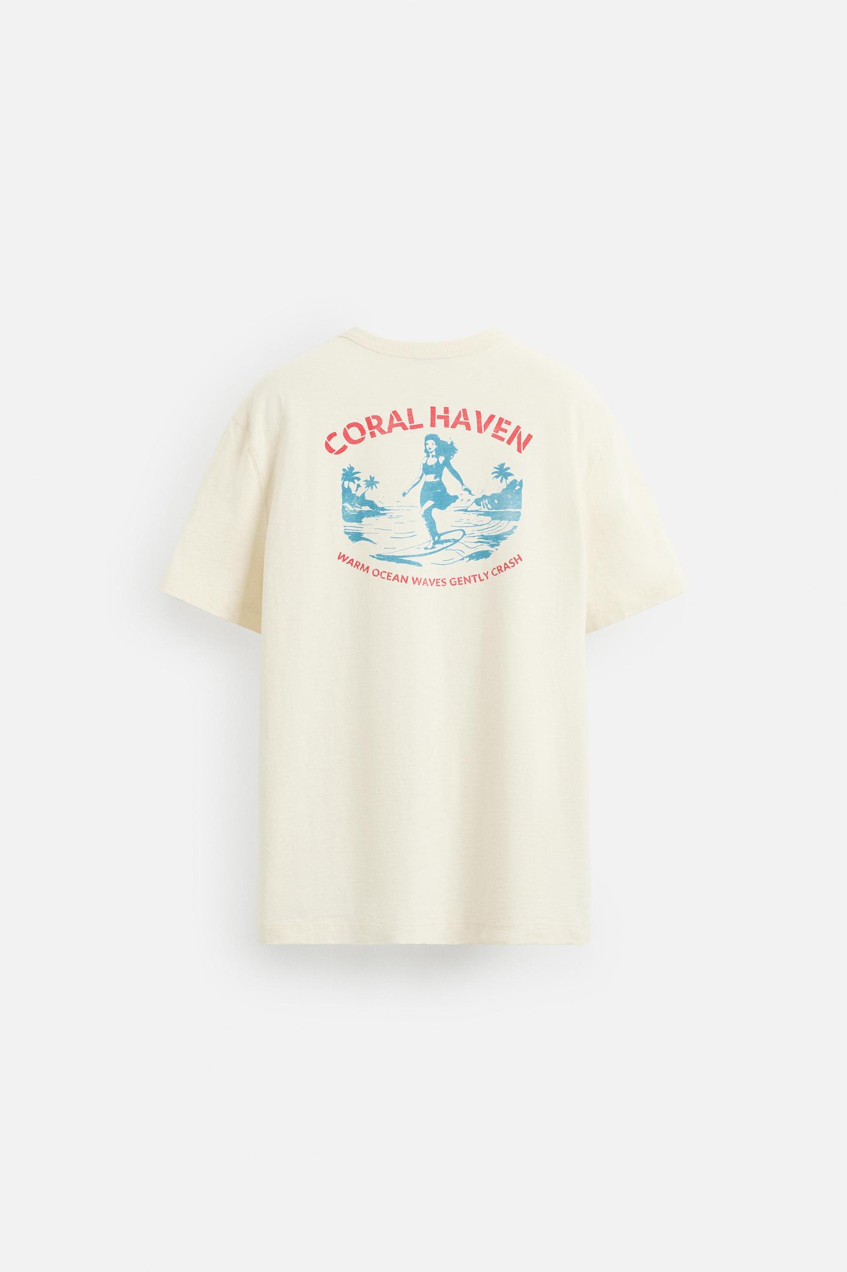 CONTRAST GRAPHIC T-SHIRT Product Image