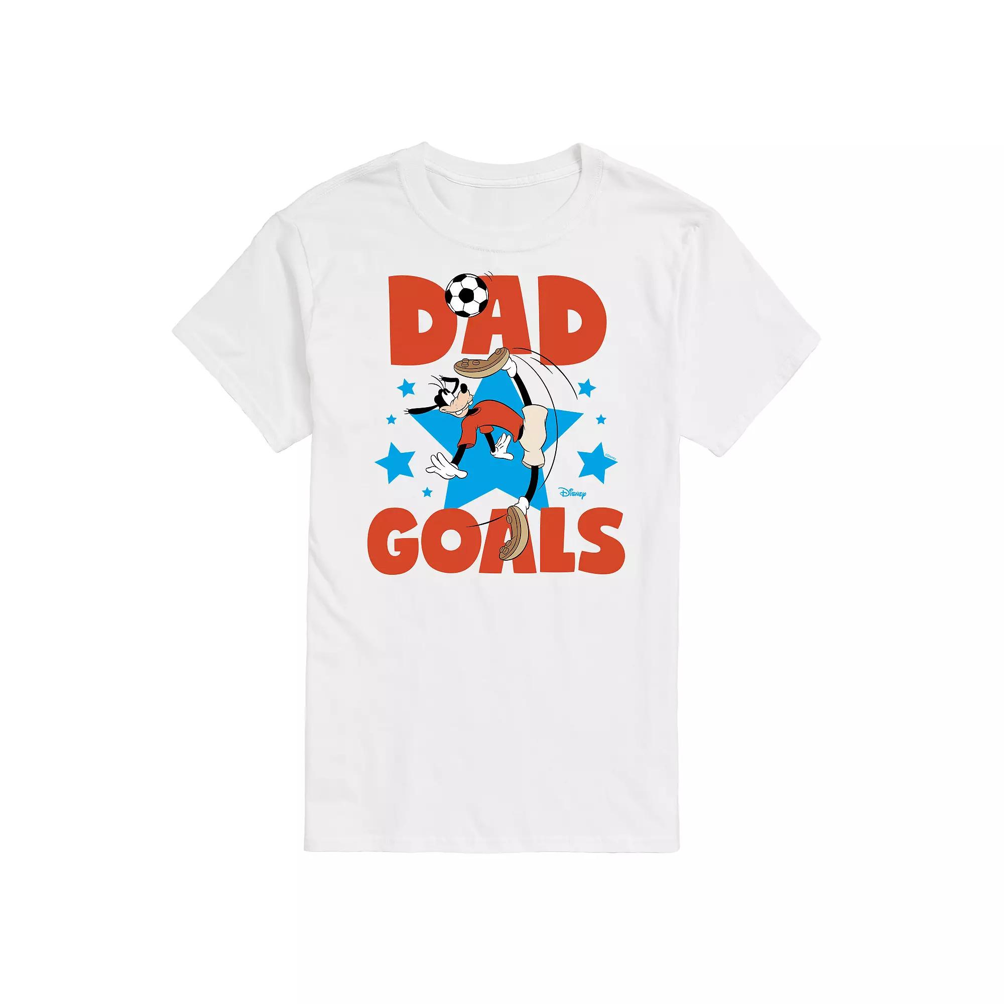 Disney's Goofy Big & Tall Dad Goals Graphic Tee, Men's,  Product Image