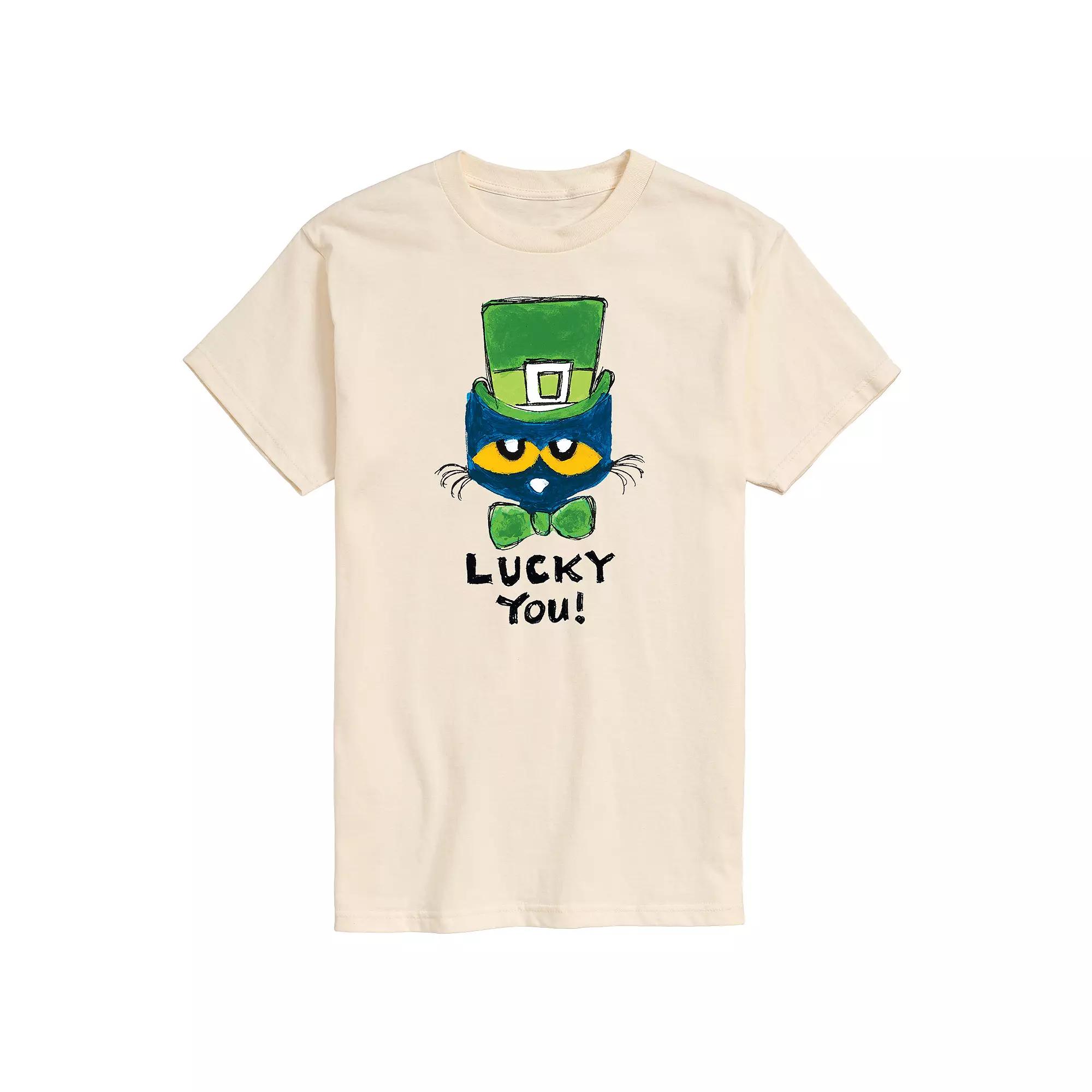 Men's Pete Cat Lucky You Tee,  Product Image