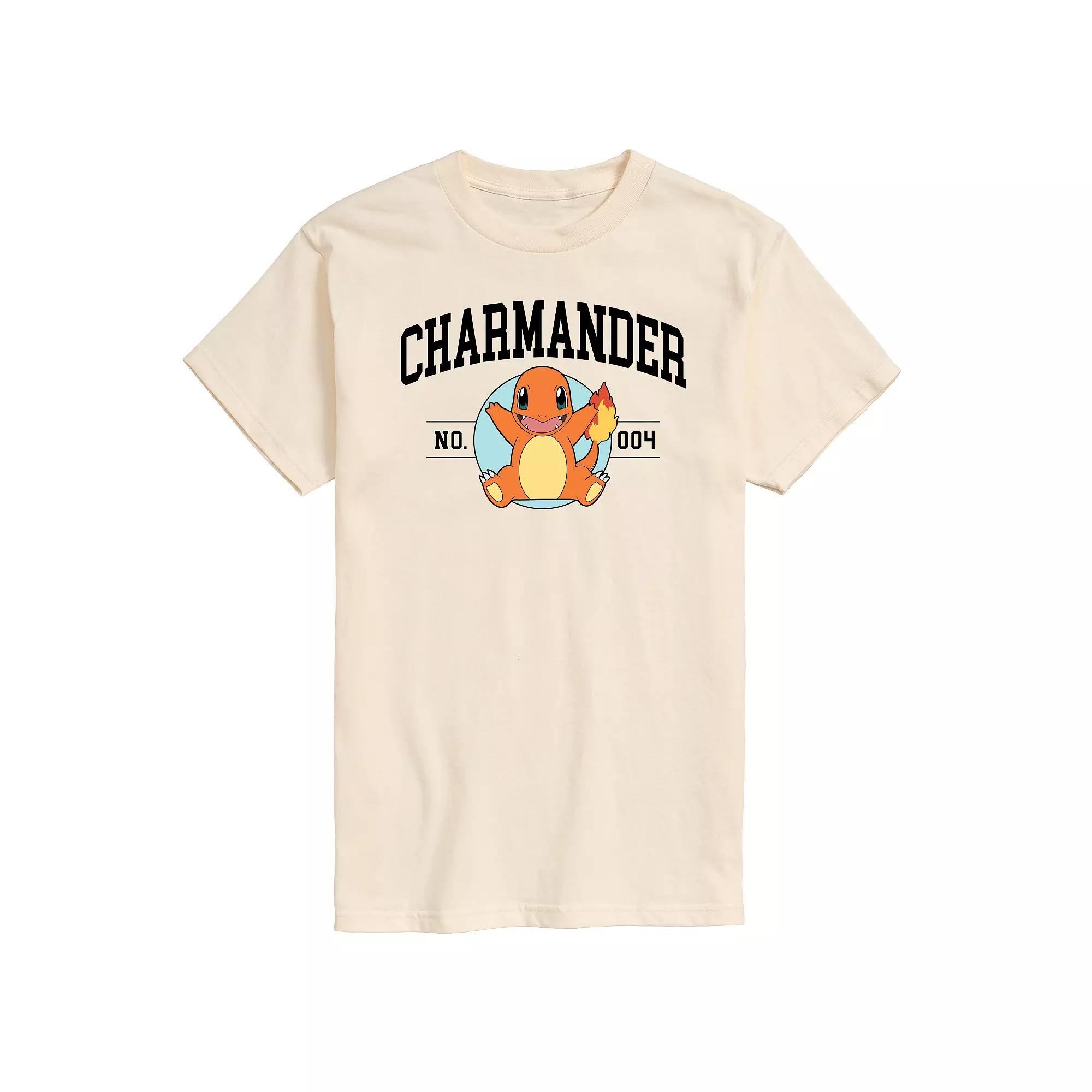 Men's Pokemon Charmander No. 4 Graphic Tee,  Product Image