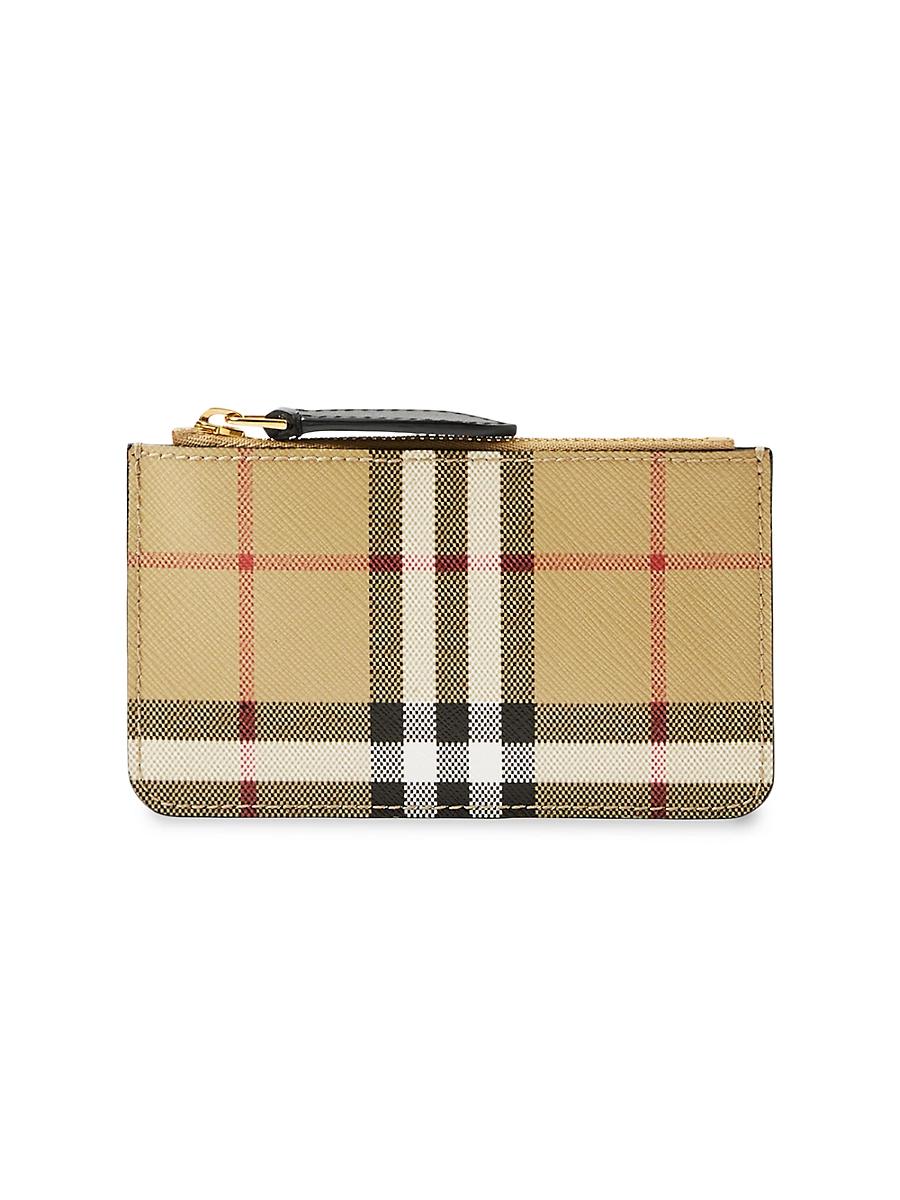 Kelbrook Check Zip Wallet Product Image