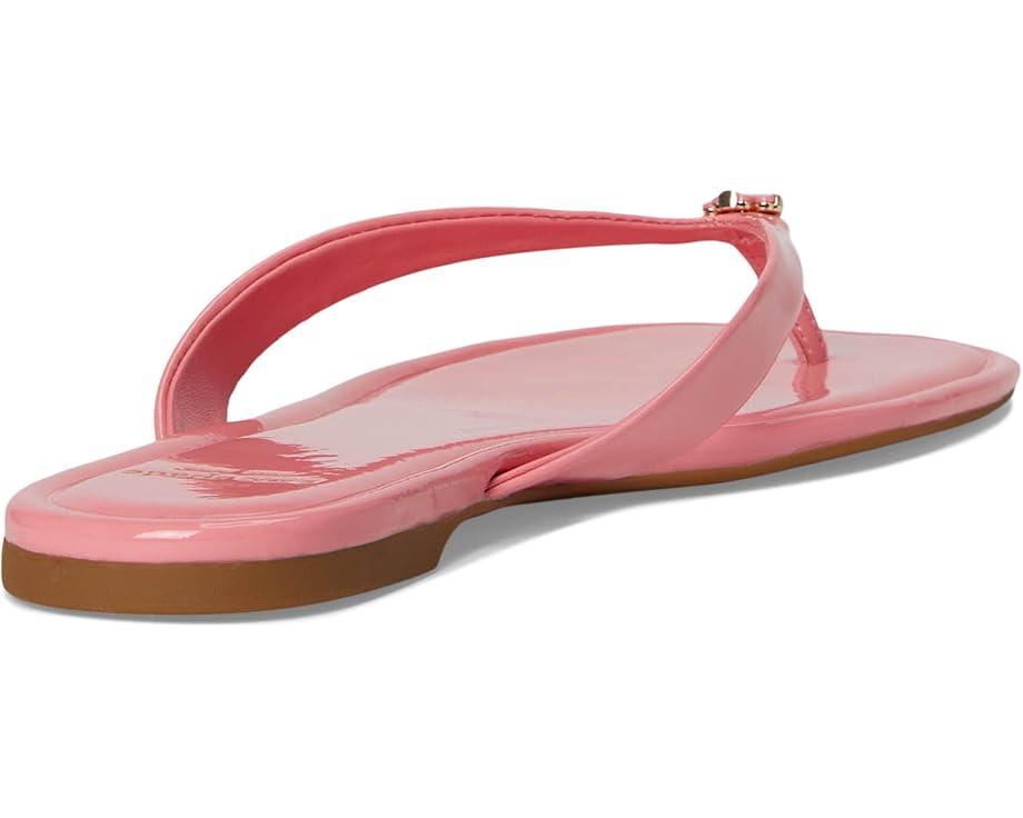 Spade Flower Smooth Leather Flip-Flop Product Image