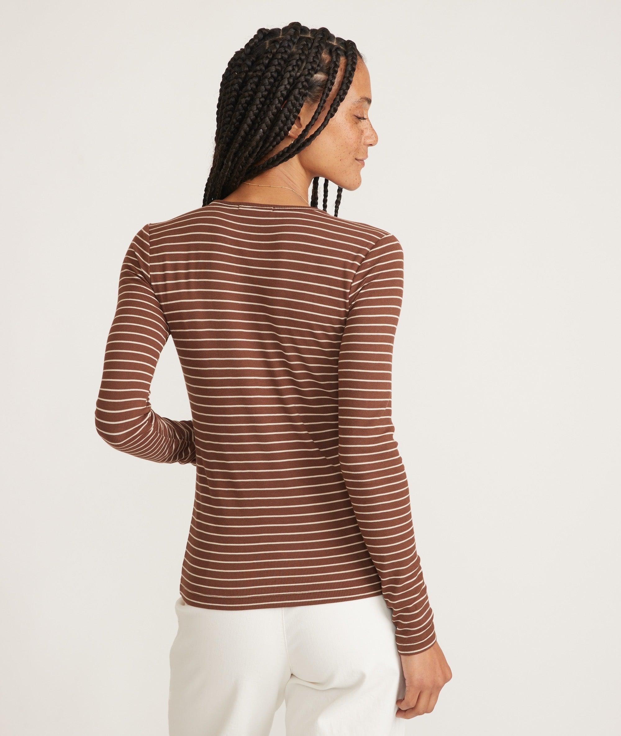 Lexi Rib Long Sleeve Crew Tee Product Image
