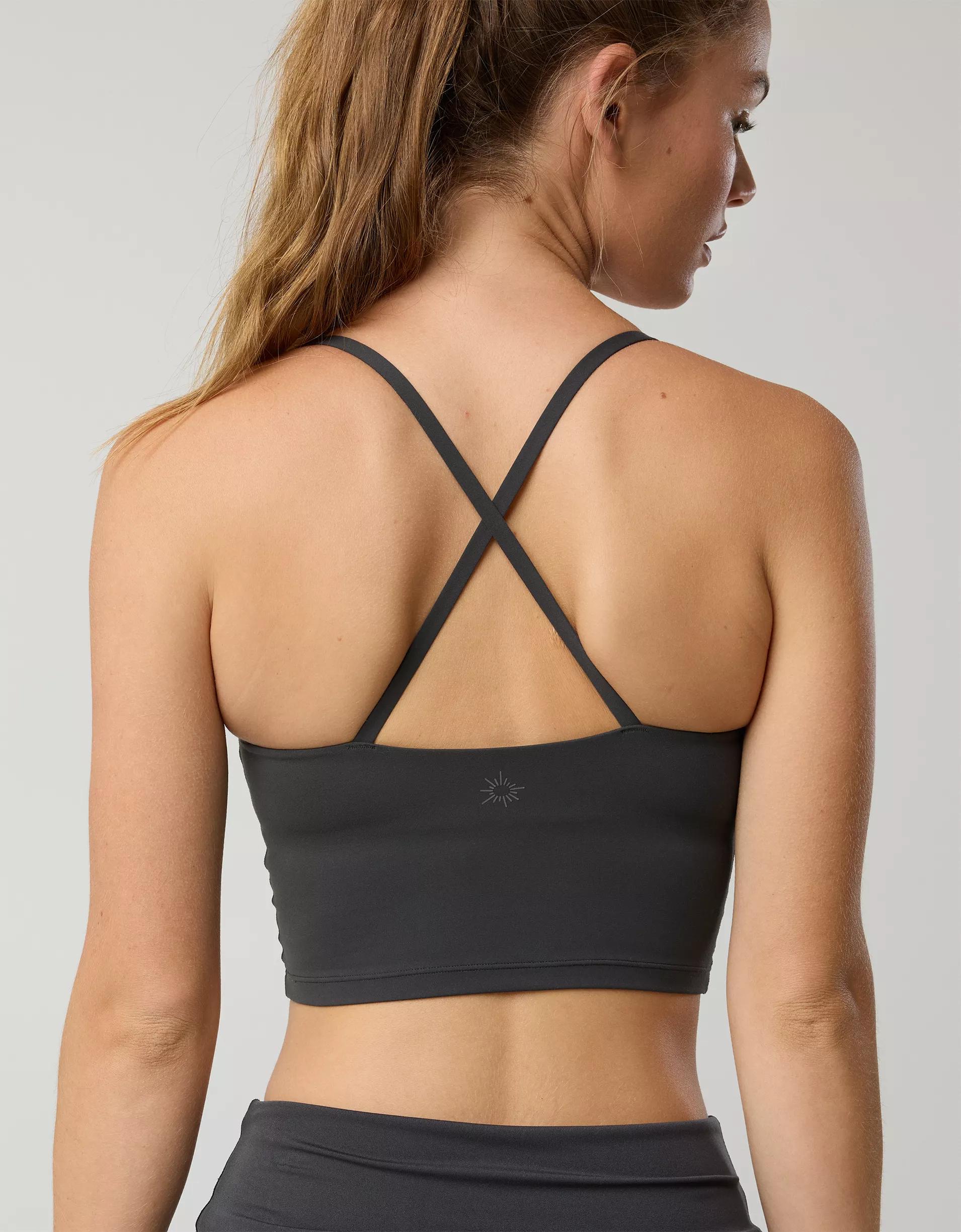 OFFLINE By Aerie Real Me Xtra Strappy Longline Sports Bra Product Image