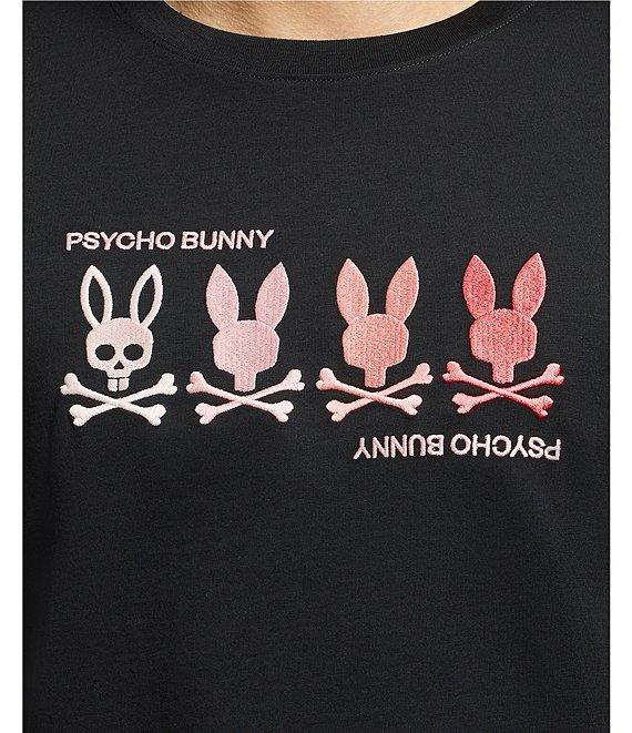 Psycho Bunny Oceania Embroidered Logo Short Sleeve T-Shirt Product Image