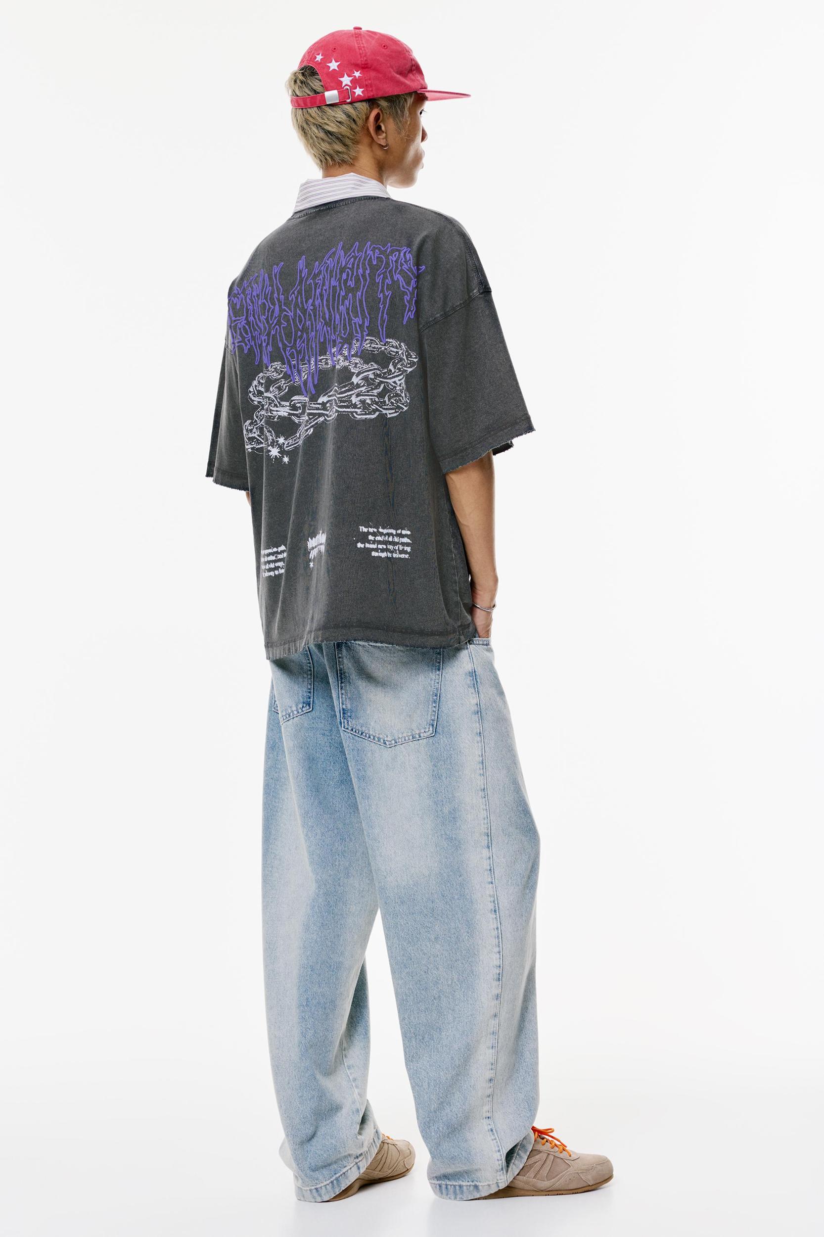 STWD T-shirt with chain print Product Image