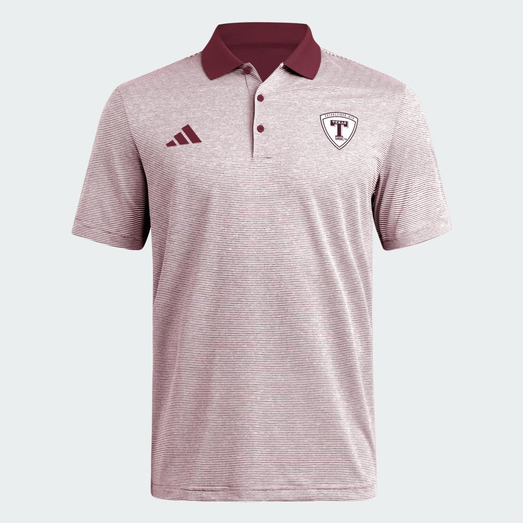 adidas Texas A&M Aggies Ultimate365 Spring Polo Shirt Team Maroon 2XL Mens Product Image