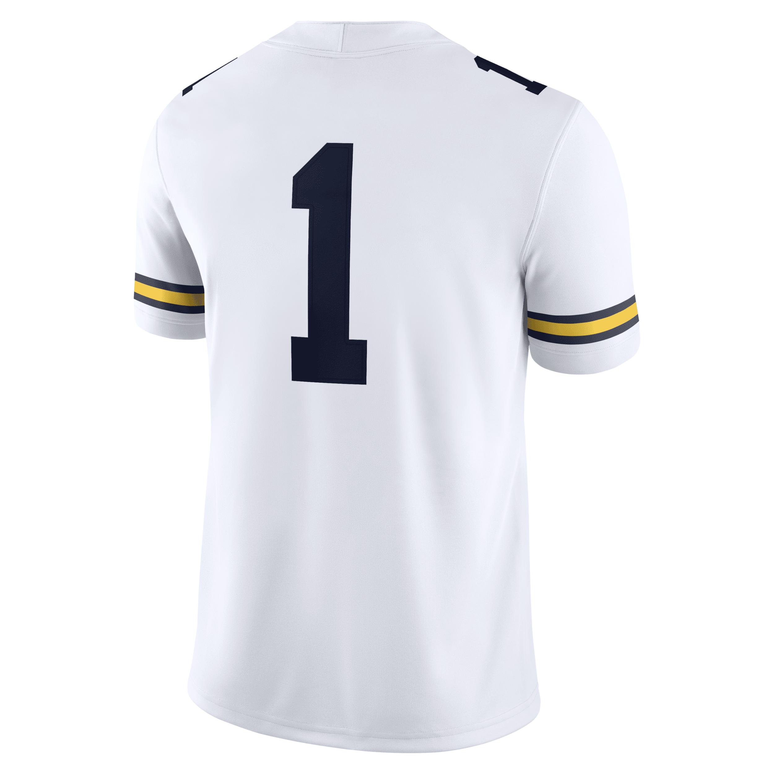Mens Michigan Wolverines Jordan Dri-FIT College Game Jersey | JC2F08AHMWN-U8J Product Image