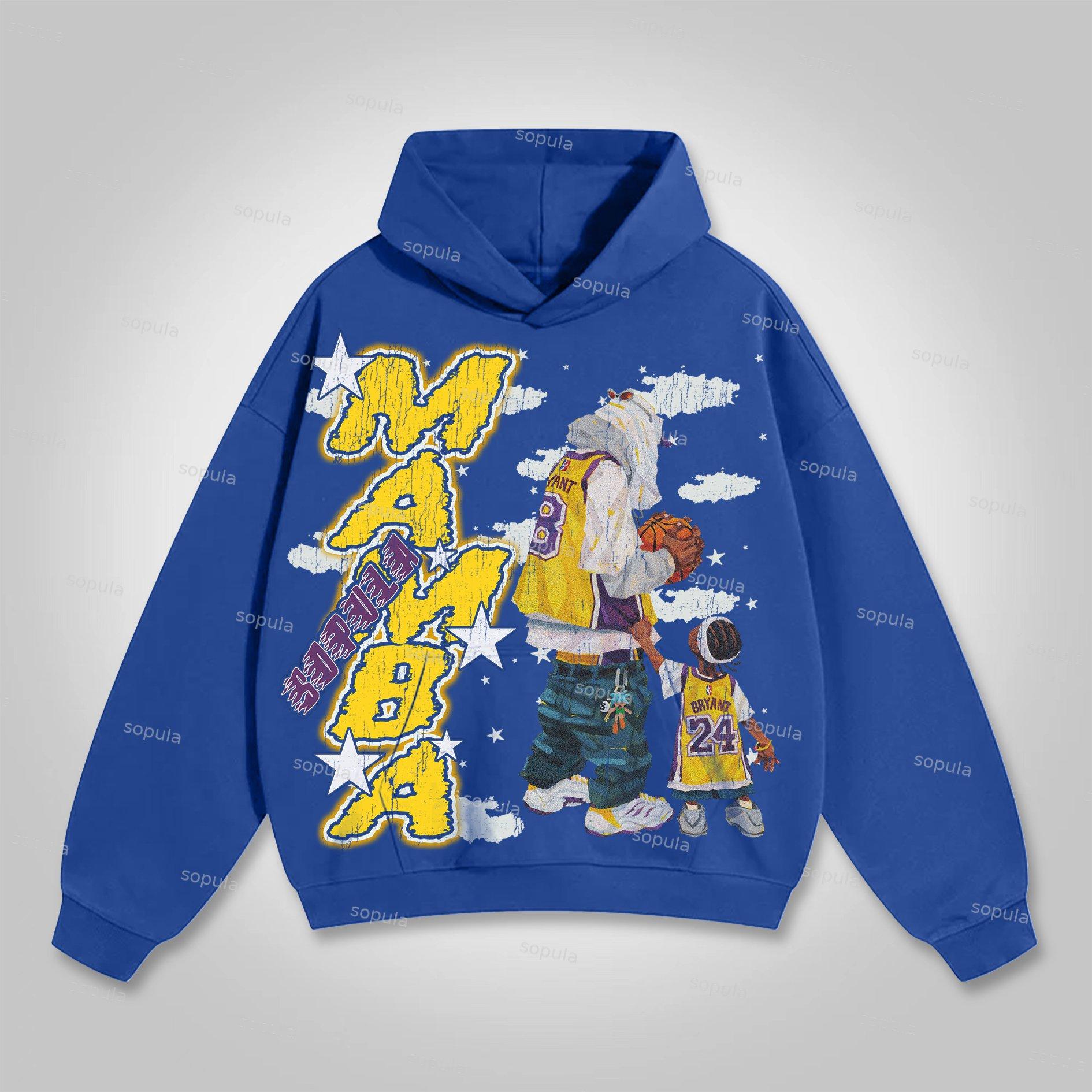 Sopula Mamba Never Fades Graphic Print Hoodie Product Image