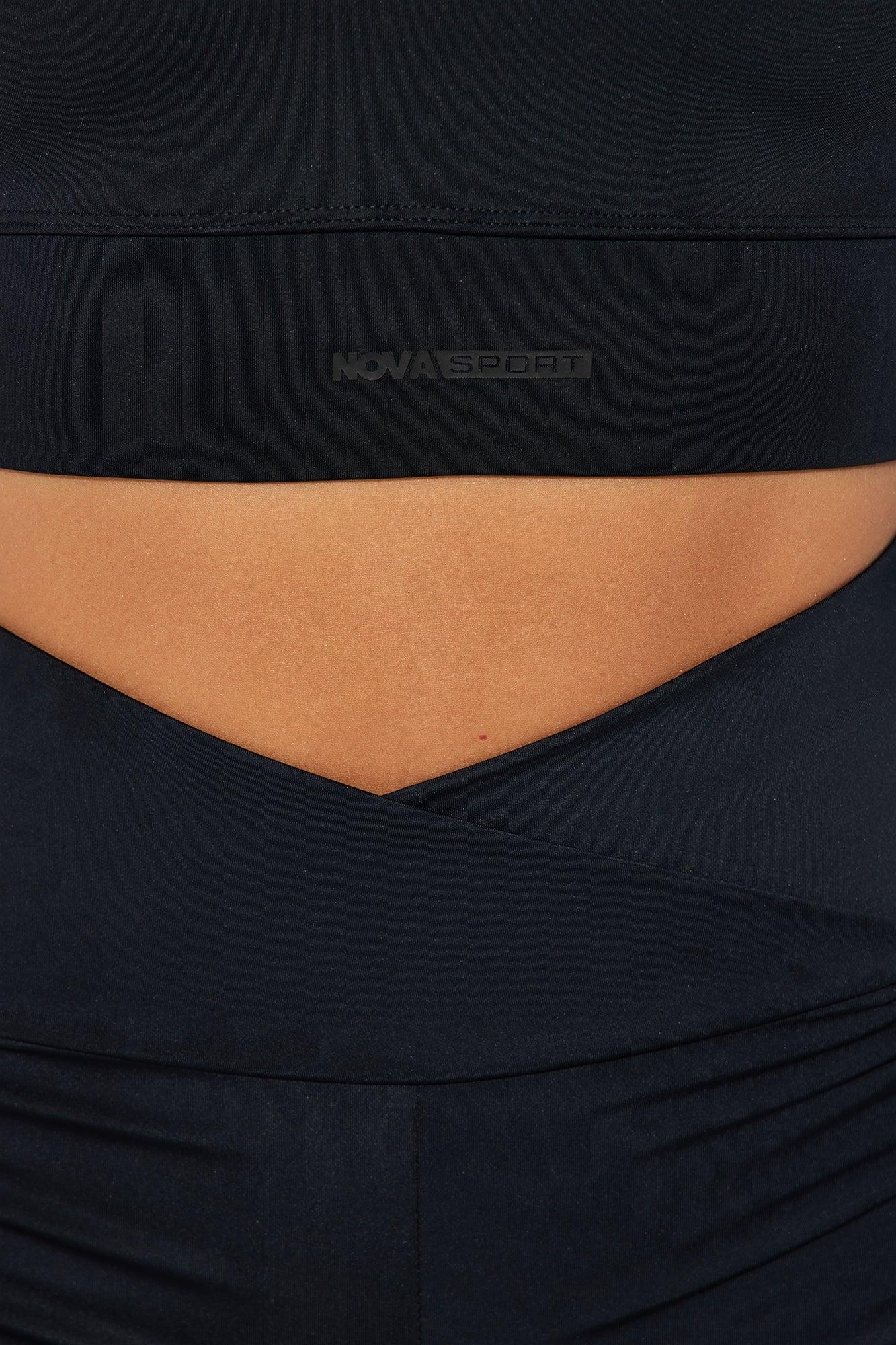 Pointe Play Elevate Active Top - Black Product Image