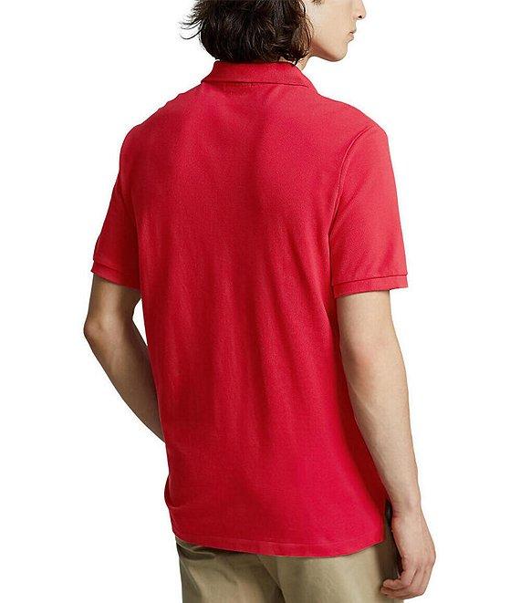 Polo Ralph Lauren Classic Fit Solid Cotton Mesh Polo Shirt Product Image