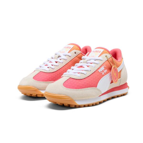 PUMA Easy Rider MF Vegas Flagship Women's Sneakers in Alpine Snow/Peach Frost/White Product Image