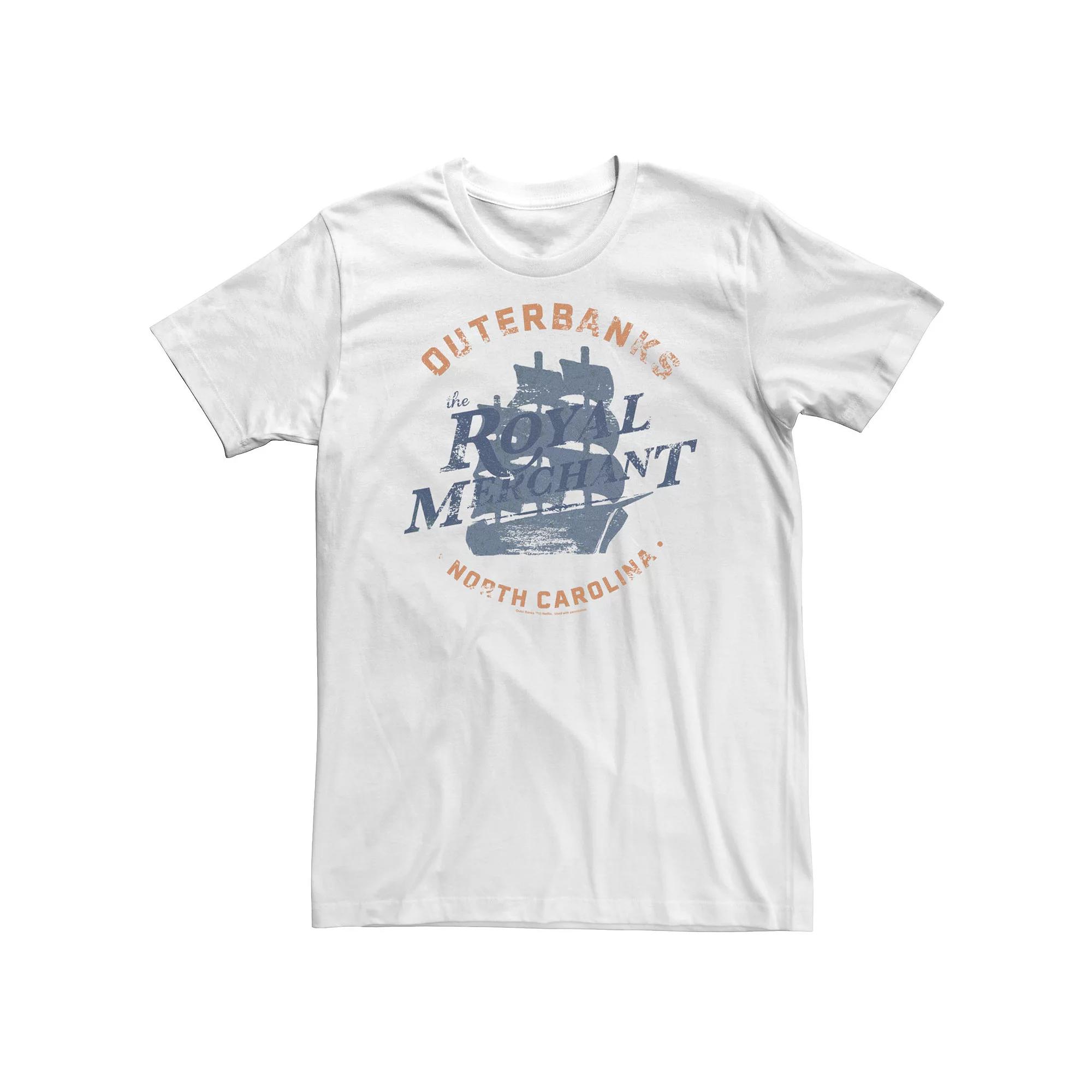 Big & Tall Outer Banks The Royal Merchant Logo Tee, Men's,  Product Image