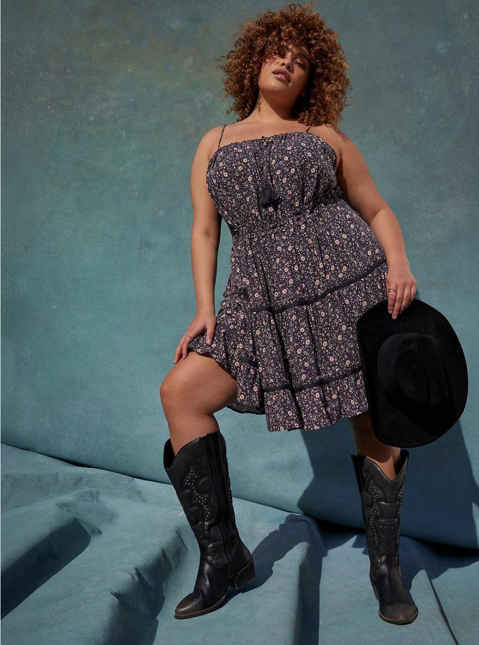 Festi Halter Tassel Dress Product Image