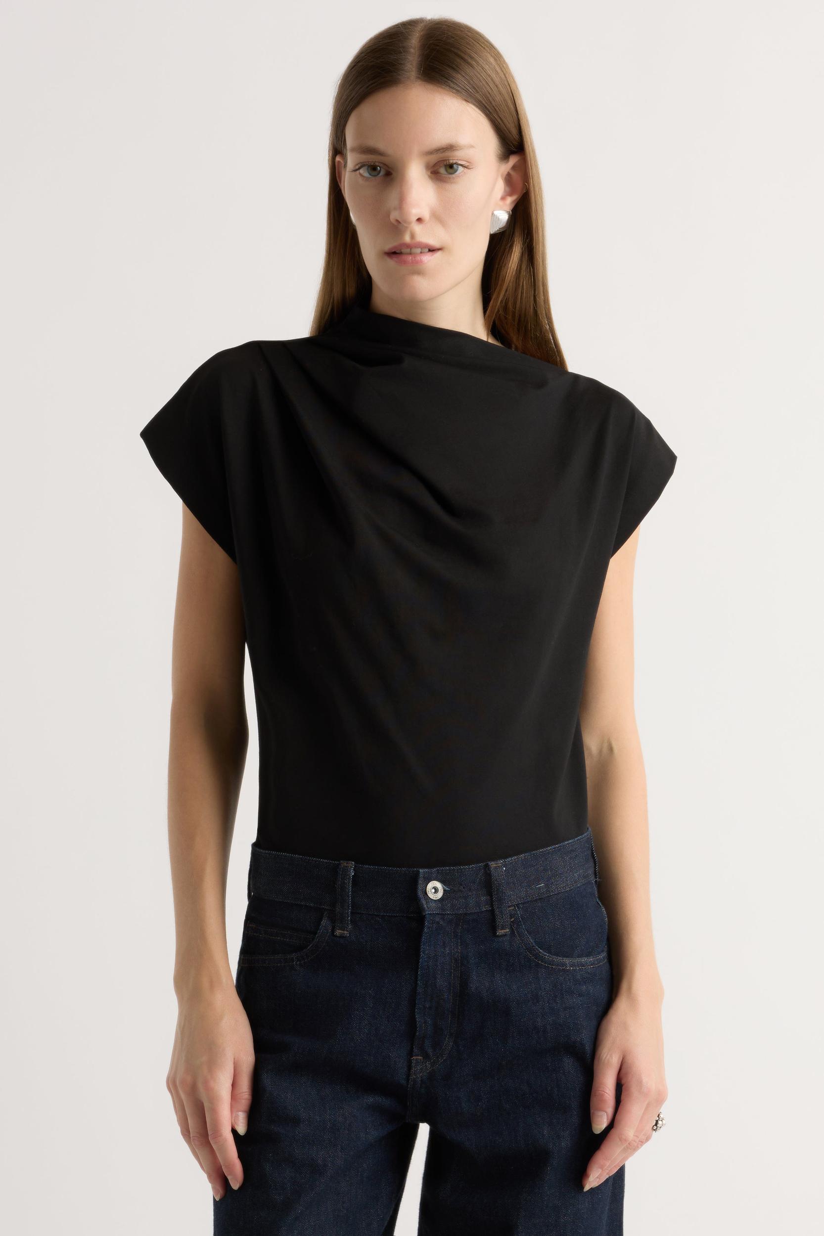 Kenny Asymmetric-Neck Tee Product Image