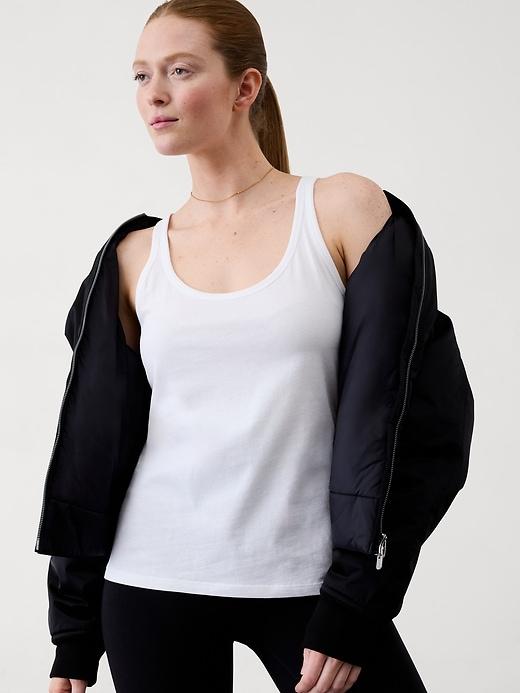 True Cotton Slim Tank Product Image